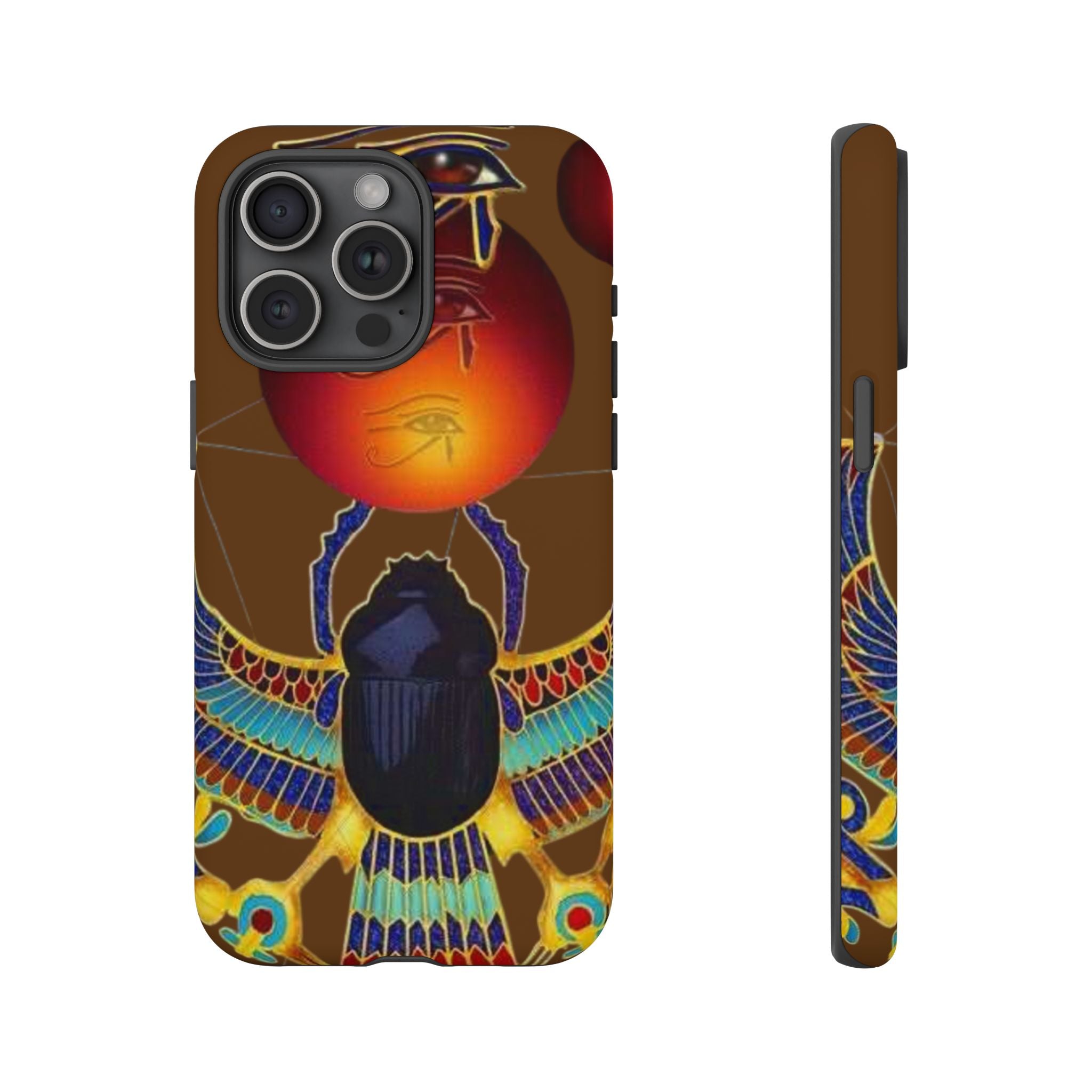 Egyptian Scarab Phone Case | Tough Cases for Unique Style, Protective Cases, Artistic Phone Covers, Gifts for Art Lovers