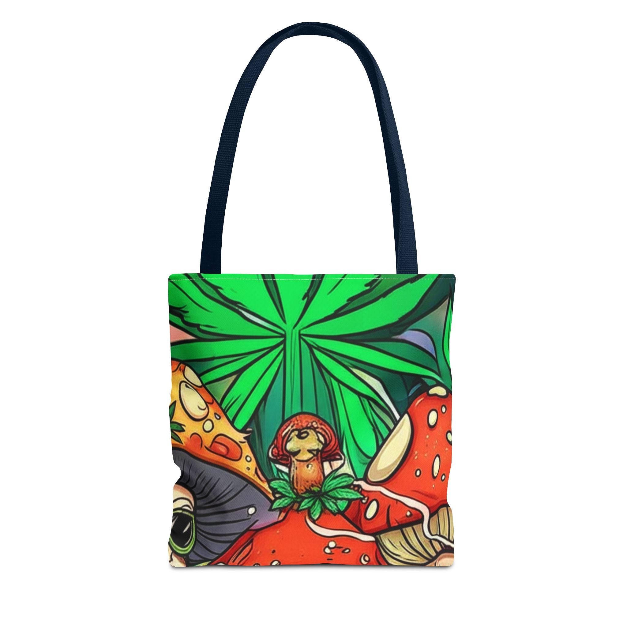 Colorful Cartoon Tote Bag - Quirky Design for Everyday Use, Eco-Friendly Shopping Bag, Perfect Gift for Art Lovers & Festivals