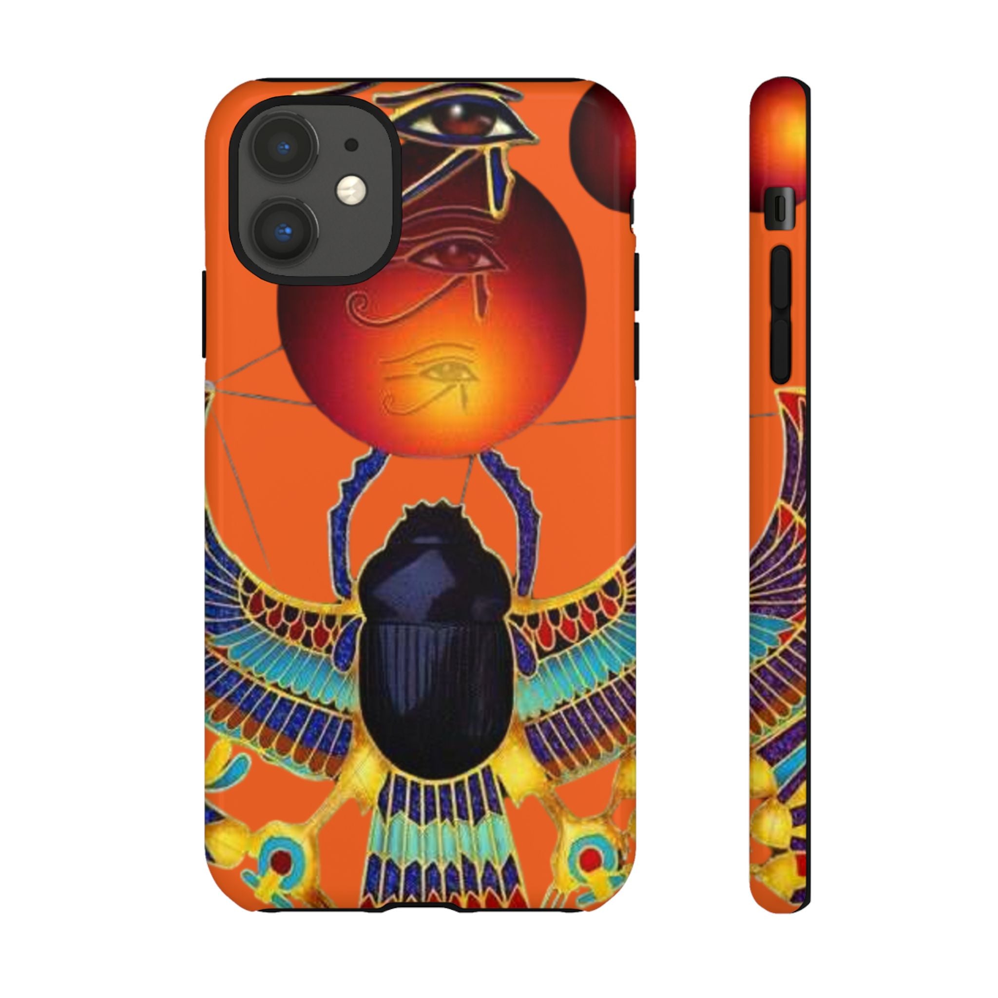 Egyptian-Inspired Phone Case, Tough Phone Cover, Unique Protective Case, Gift for Her, Vibrant Egyptian Art