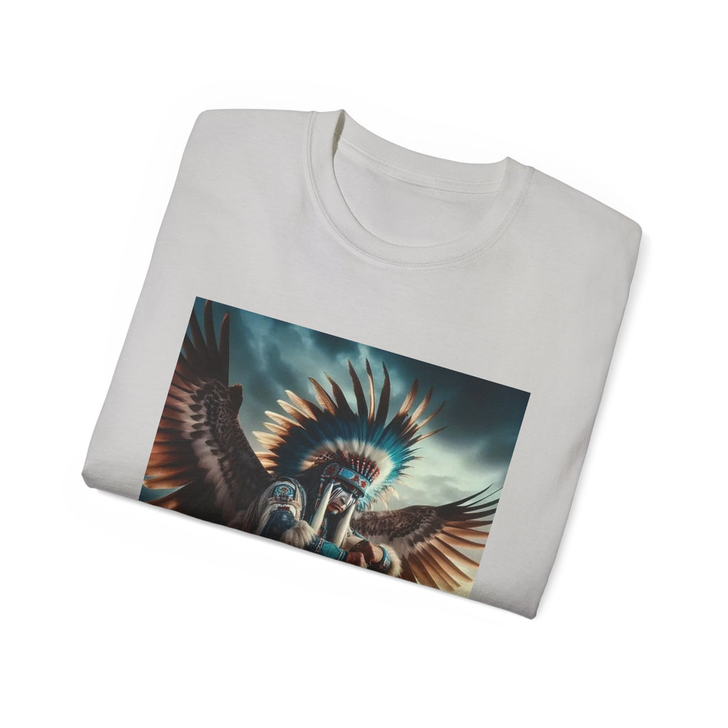 Fantasy Art Unisex Ultra Cotton Tee - Ethereal Angel Design
