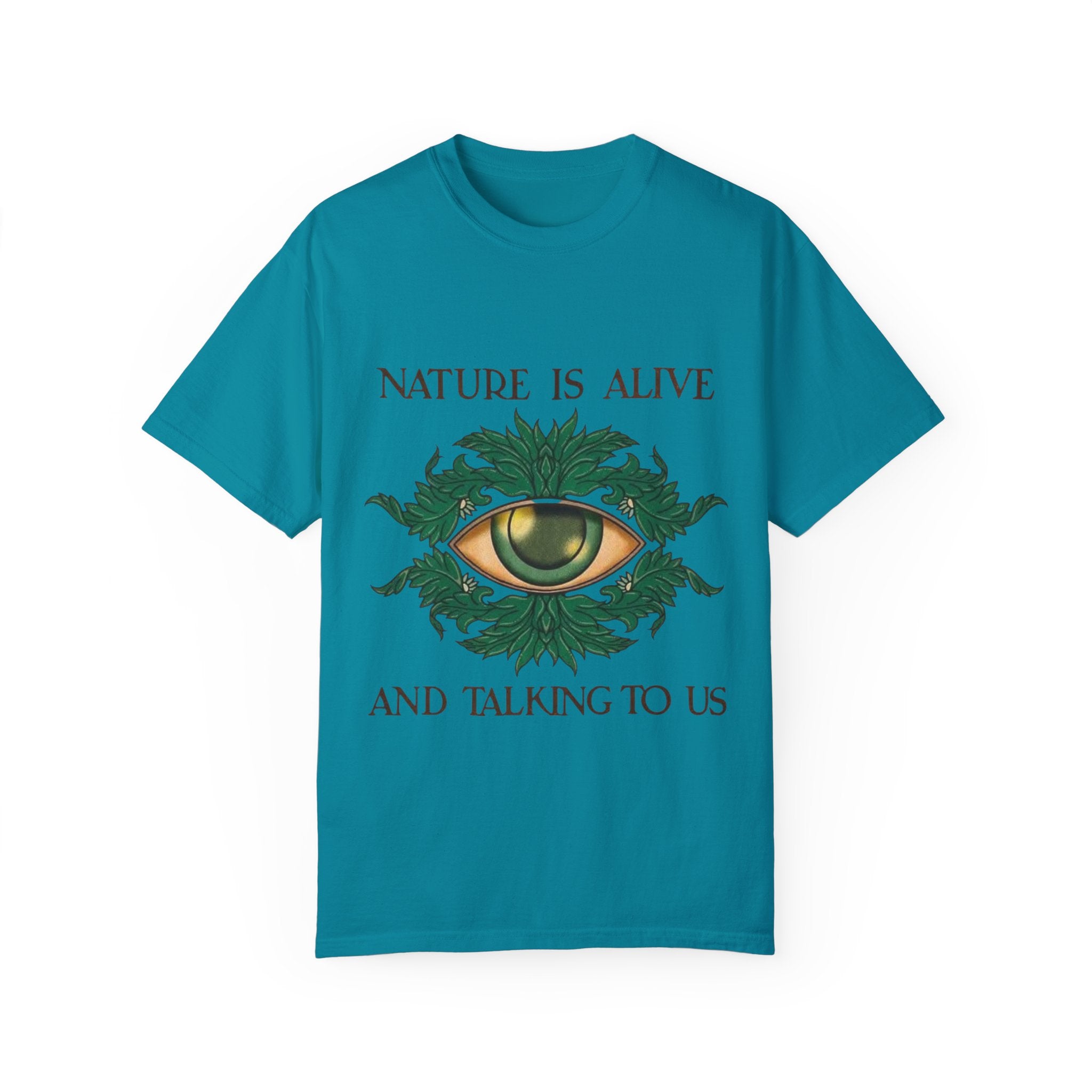 Nature-Inspired Unisex T-Shirt, Eco Friendly Tee, Nature Lover Gift, Casual Wear, Vintage Graphic Tee, Boho Style, Earth Day