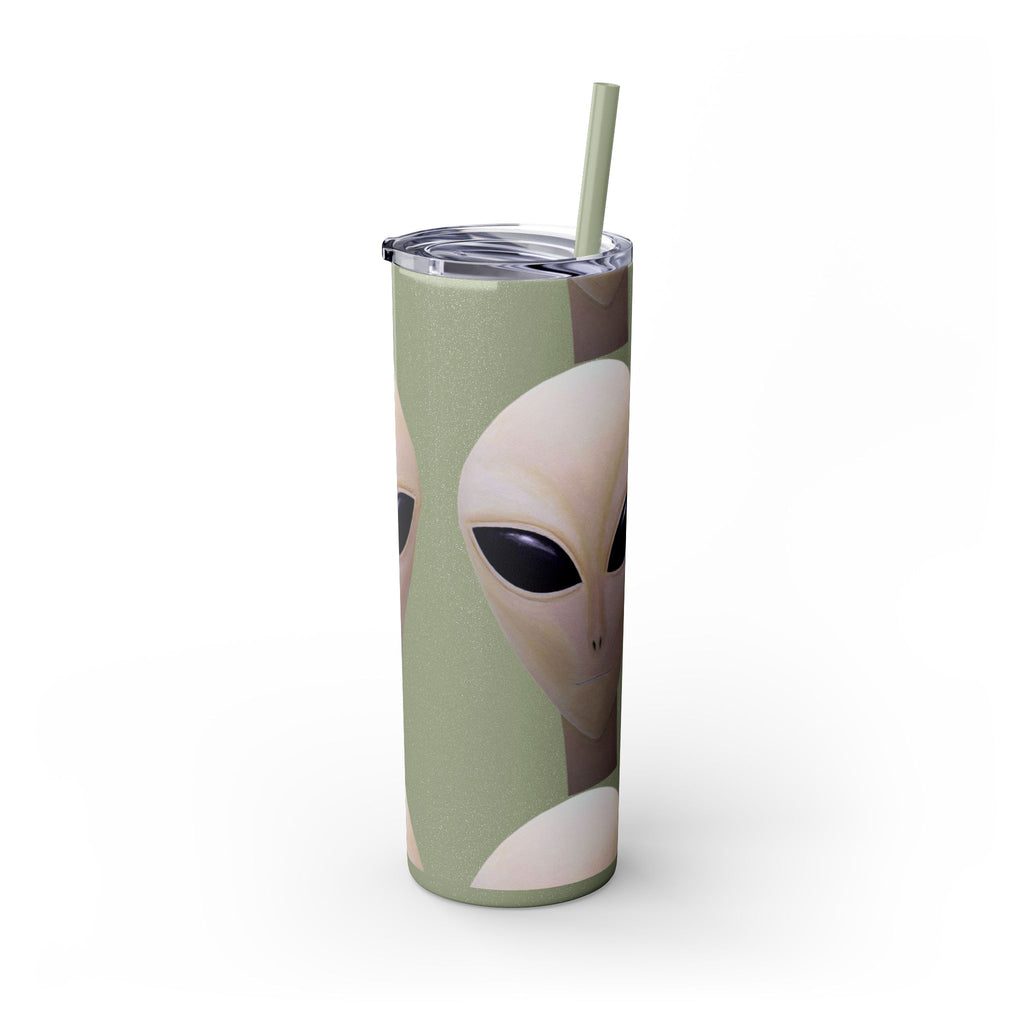 Skinny Tumbler with Straw, 20oz