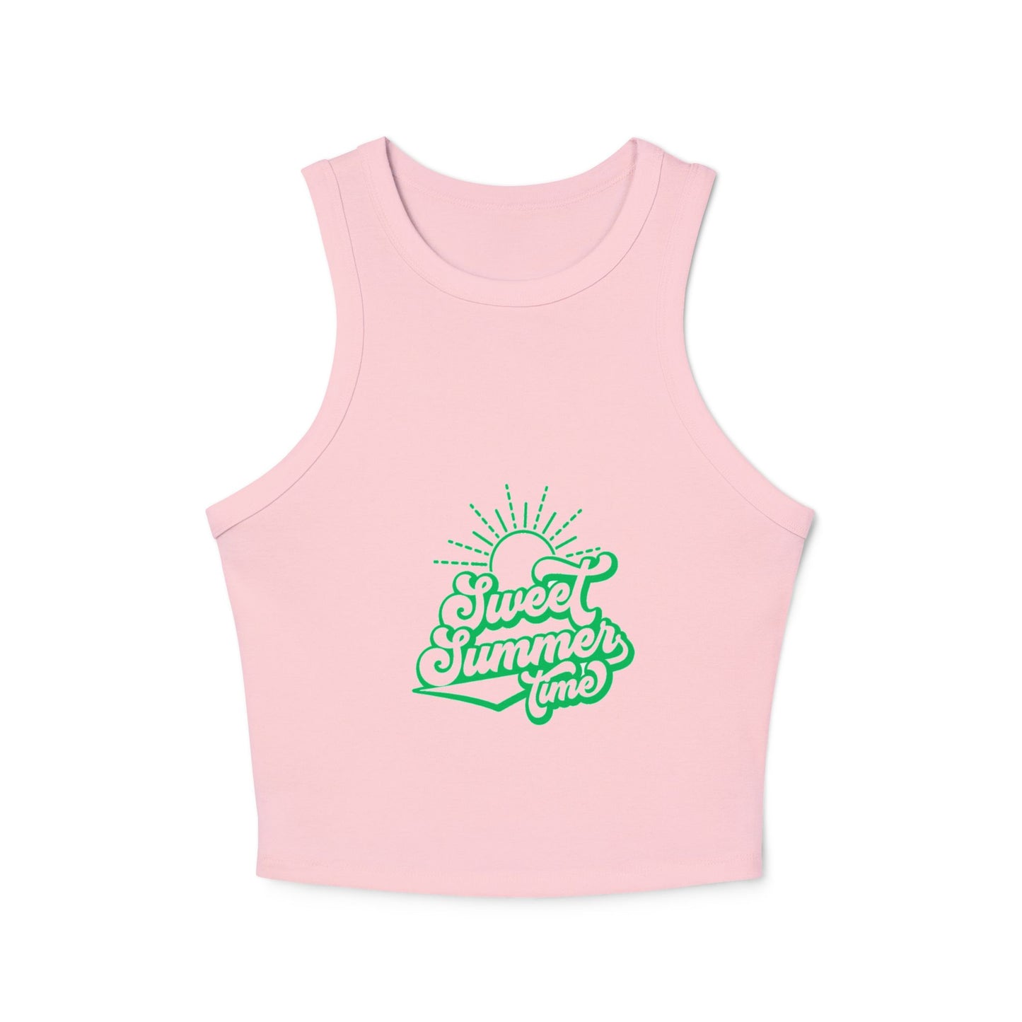 Women's Micro Rib Racer Tank Top