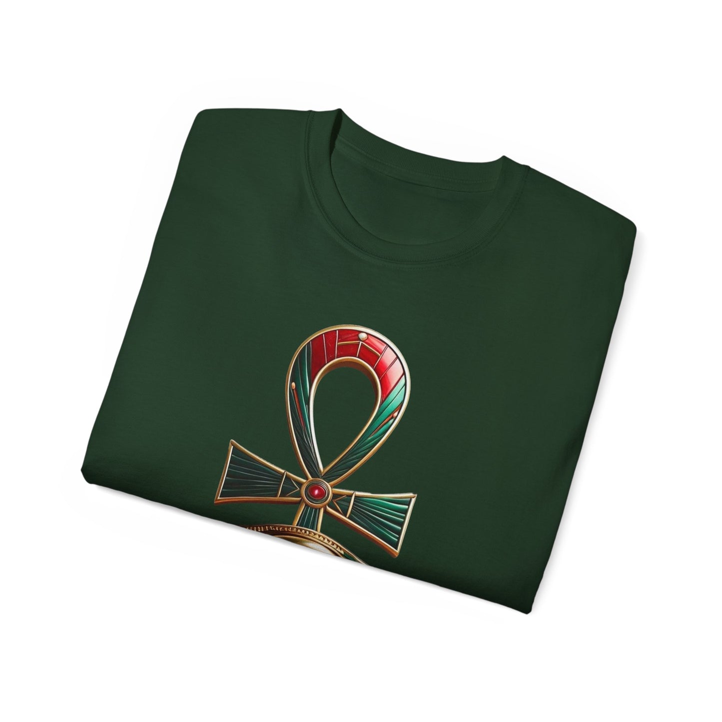 Vintage Egyptian Symbol Tee, Casual Unisex Shirt, Gifts for Historians, Unique Statement Tee, Festival Wear