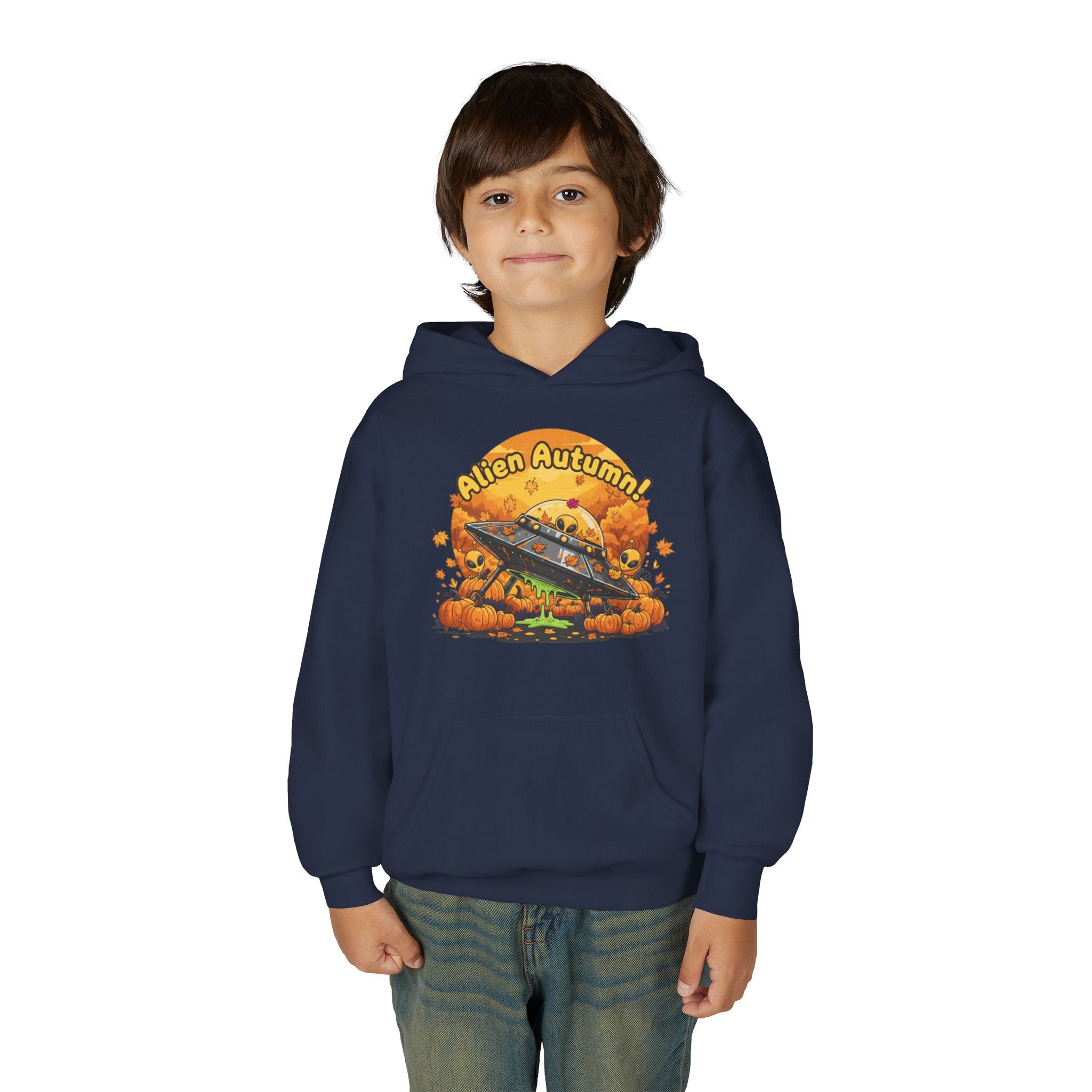 Youth Heavy Blend Hooded Sweatshirt