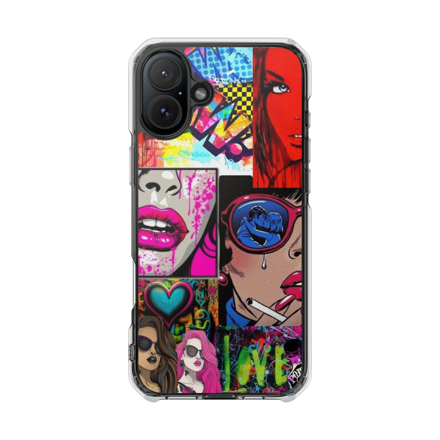 Magnetic Clear Impact Cases