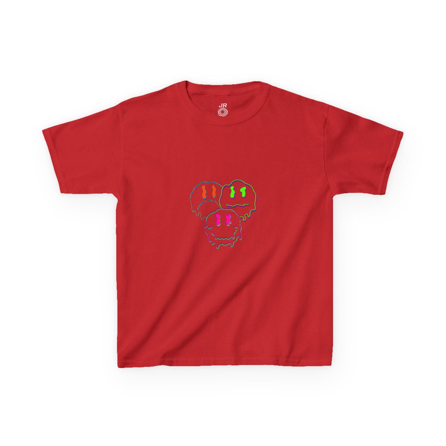 Colorful Skull Kids Tee - Trendy Graphic Shirt for Kids, Casual Wear, Birthday Gift, Party Outfit, Summer Fun