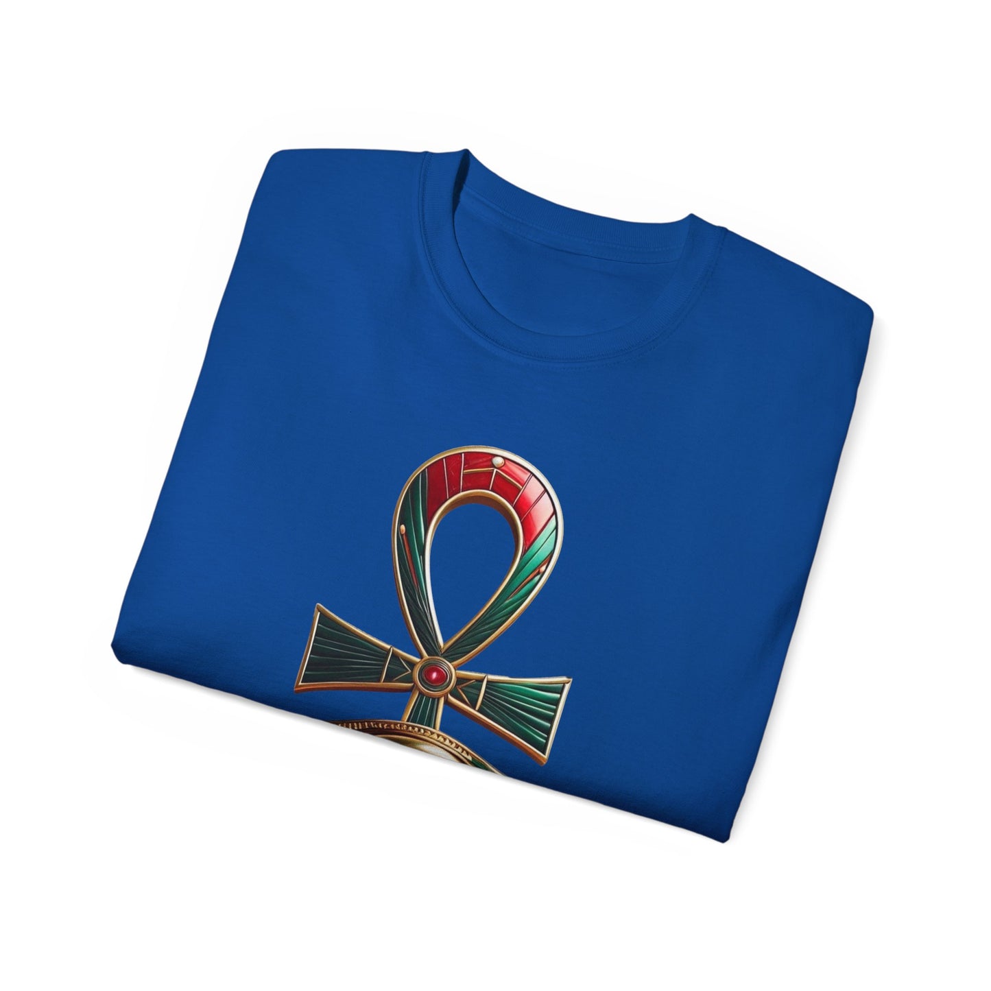 Vintage Egyptian Symbol Tee, Casual Unisex Shirt, Gifts for Historians, Unique Statement Tee, Festival Wear