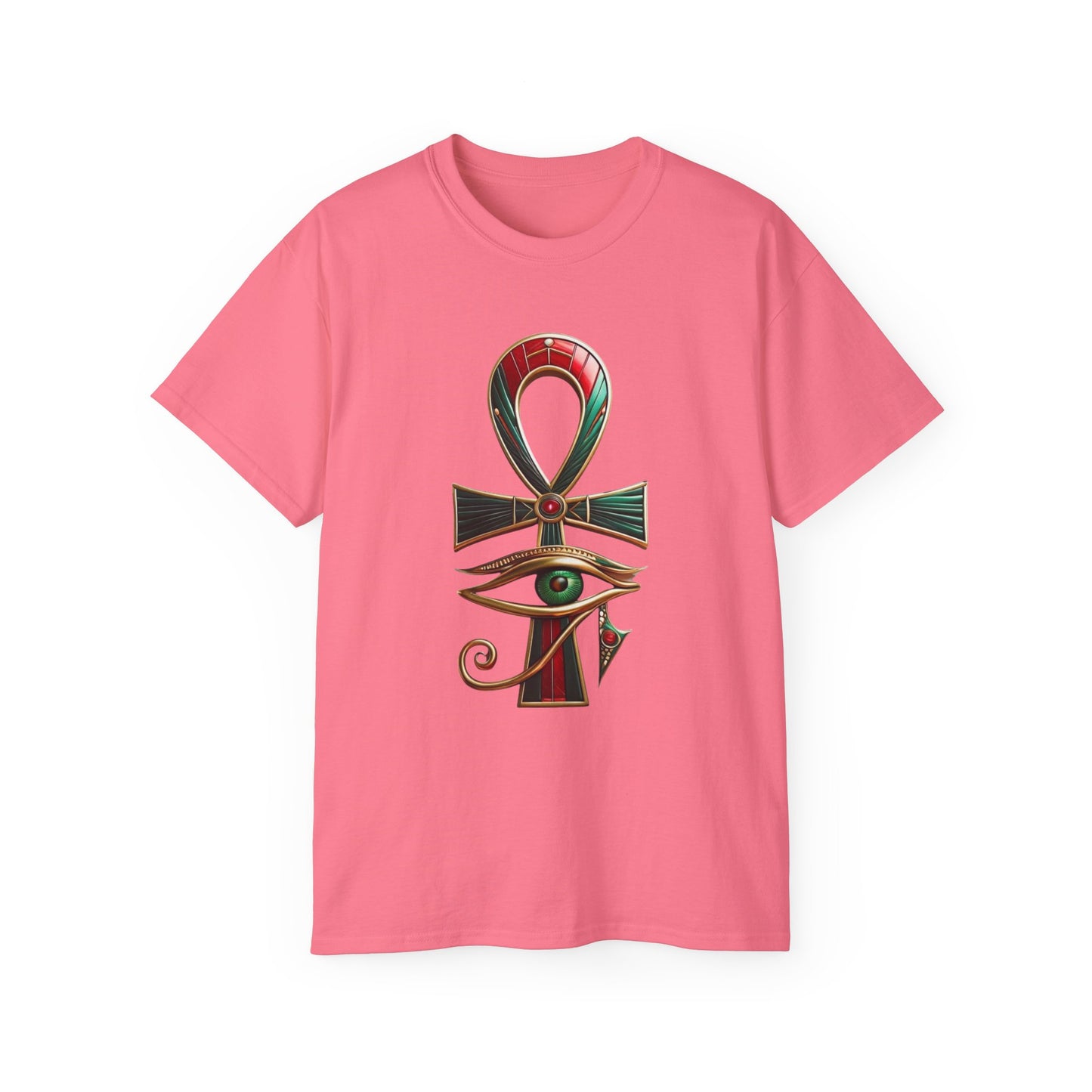 Vintage Egyptian Symbol Tee, Casual Unisex Shirt, Gifts for Historians, Unique Statement Tee, Festival Wear
