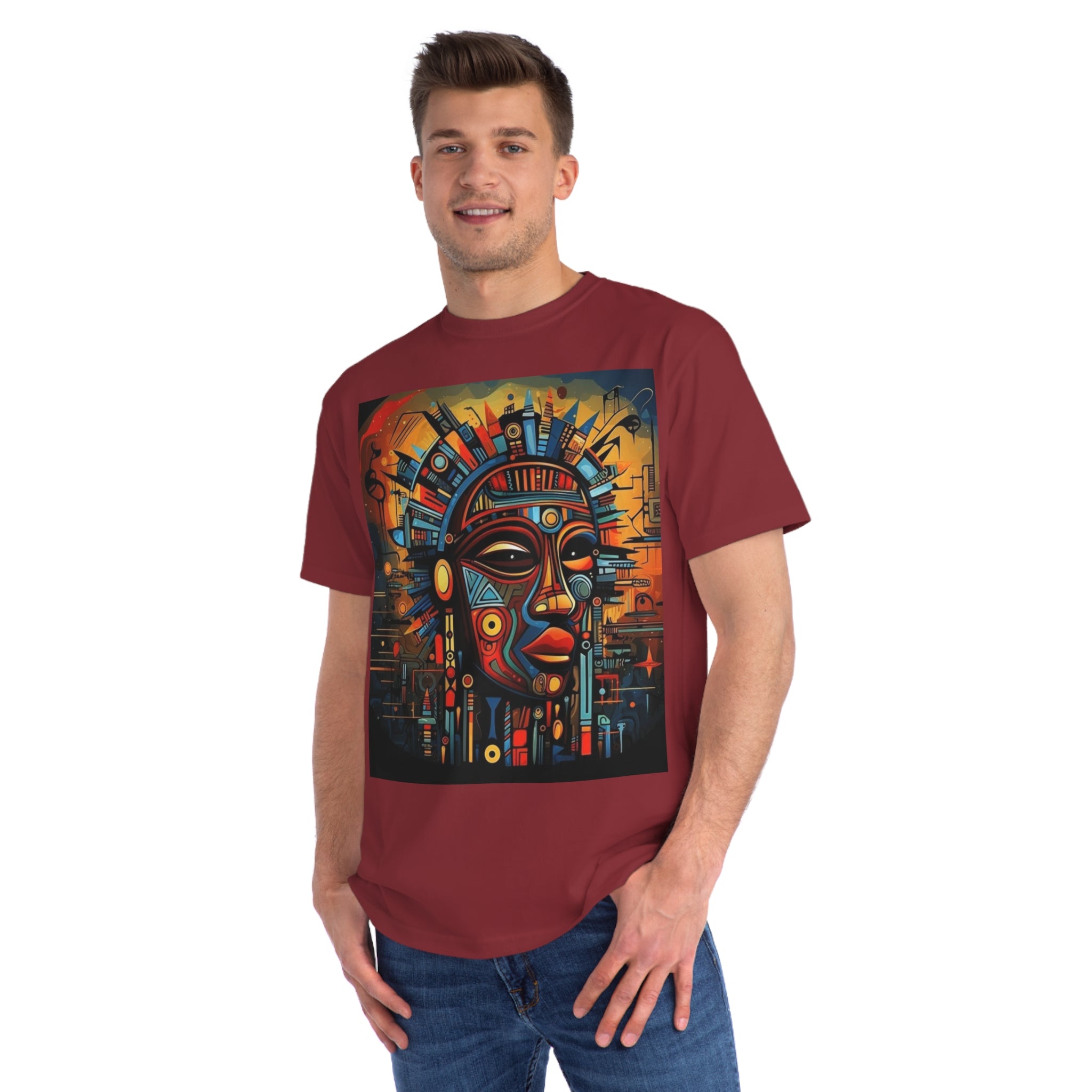 Vibrant Graphic Tee for Art😎💯💥🤩🔖🆘️ Lovers, Unisex Organic T-Shirt, Unique Gifts, Casual Wear, Bohemian Style, Eco-Friendly Fashion