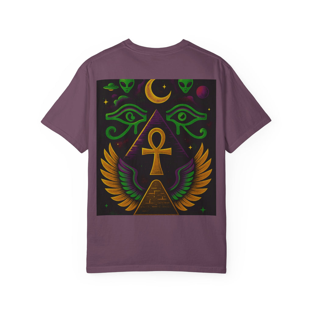 Mystical Ankh Graphic T-Shirt, Unisex Tee, Spiritual Gift, Unique Fashion, Festival Wear, Everyday Comfort