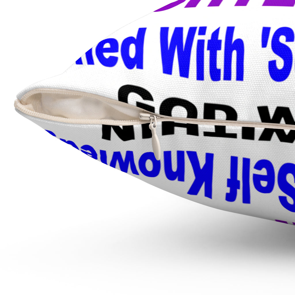 Spun Polyester Square Pillow