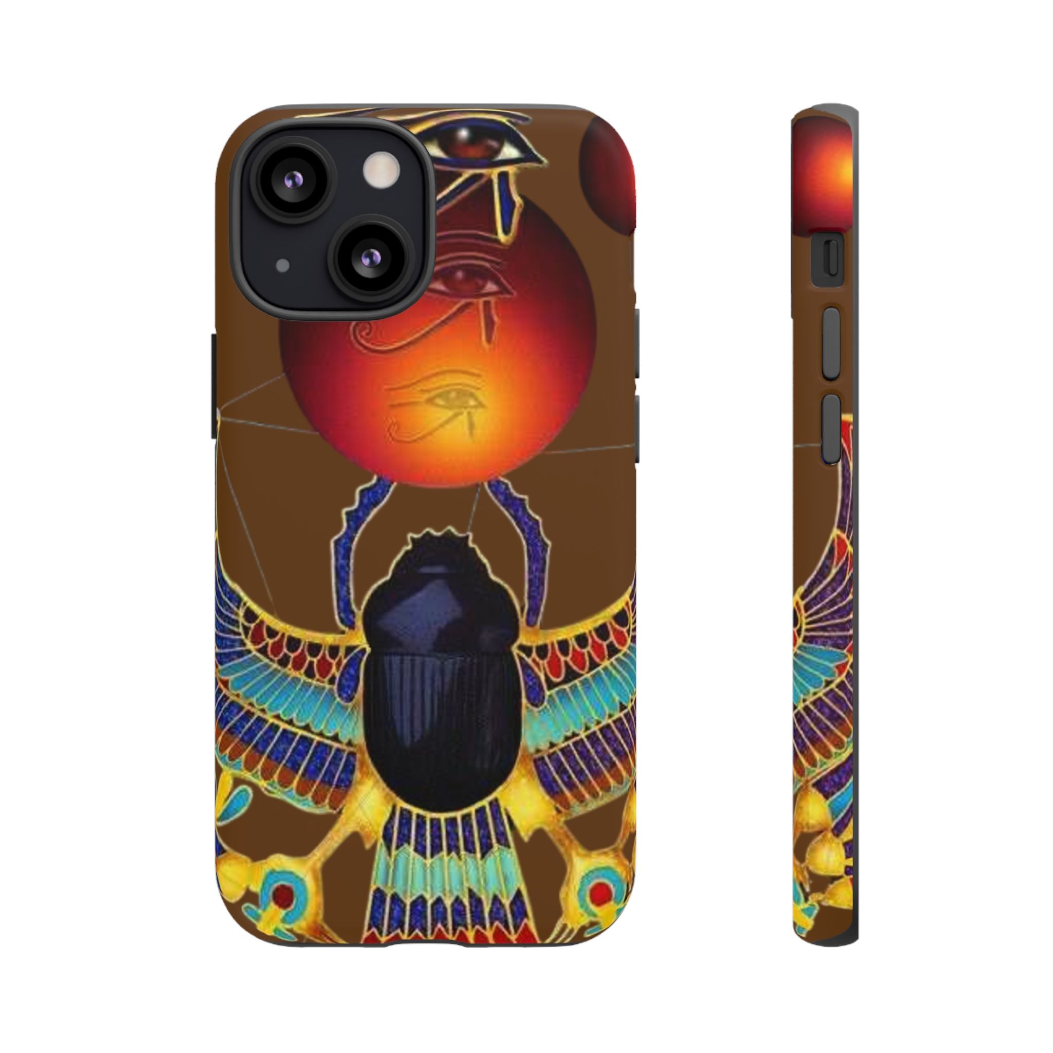Egyptian Scarab Phone Case | Tough Cases for Unique Style, Protective Cases, Artistic Phone Covers, Gifts for Art Lovers