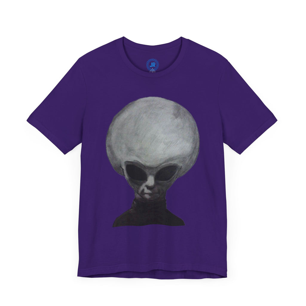 Alien Graphic Tee, Cool Casual Shirt, Unisex T-Shirt, Gift for Nerds, Sci-Fi Fashion