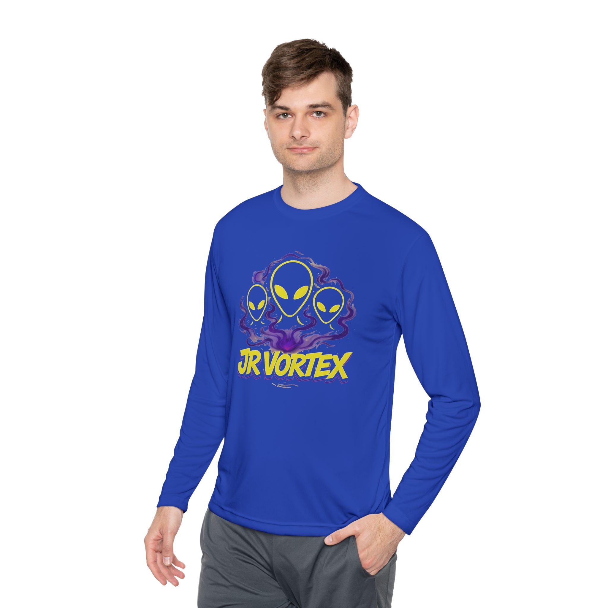 JR Vortex Alien Unisex Lightweight Long Sleeve Tee