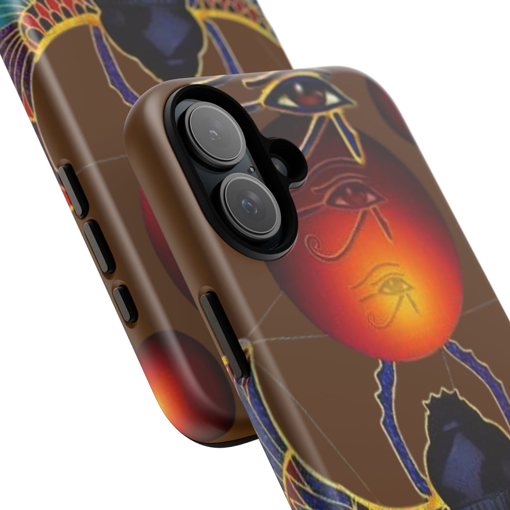 Egyptian Scarab Phone Case | Tough Cases for Unique Style, Protective Cases, Artistic Phone Covers, Gifts for Art Lovers