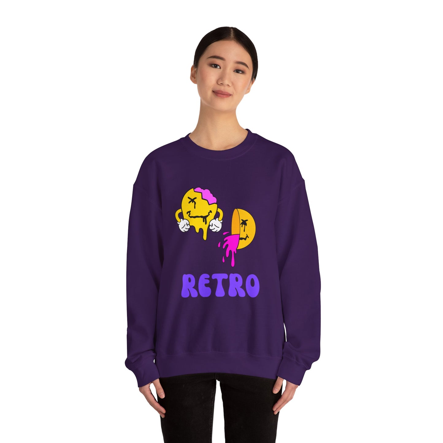 Retro Crewneck Sweatshirt - Vintage Vibes
