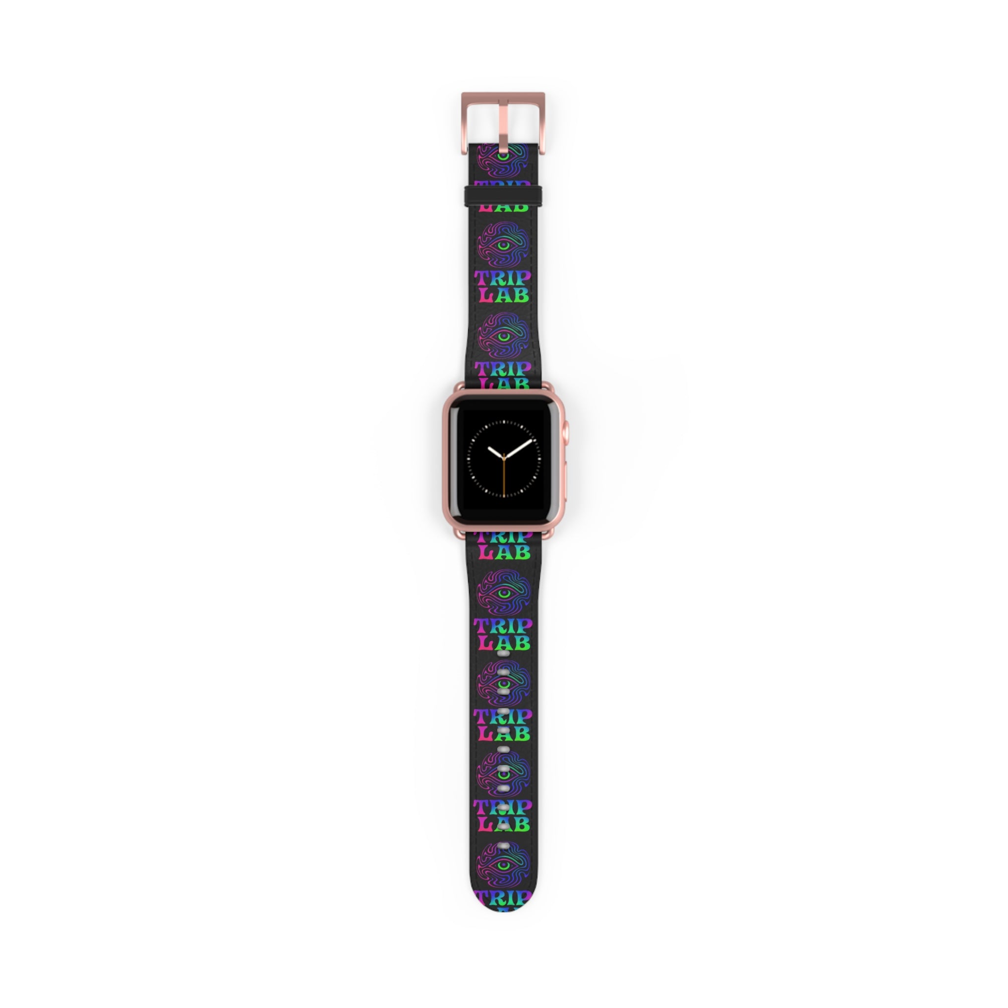 Psychedelic Watch Band for Creative Souls, Colorful Wrist Accessory, Unique Gift for Festivals, Trendy Tech Accessories, Fitness Motivation