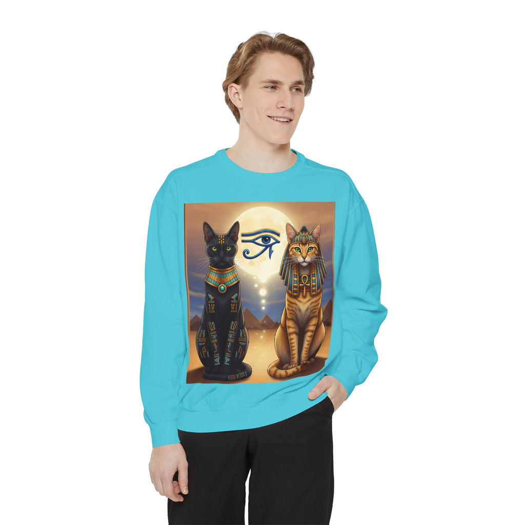 Egyptian Cats Sweatshirt