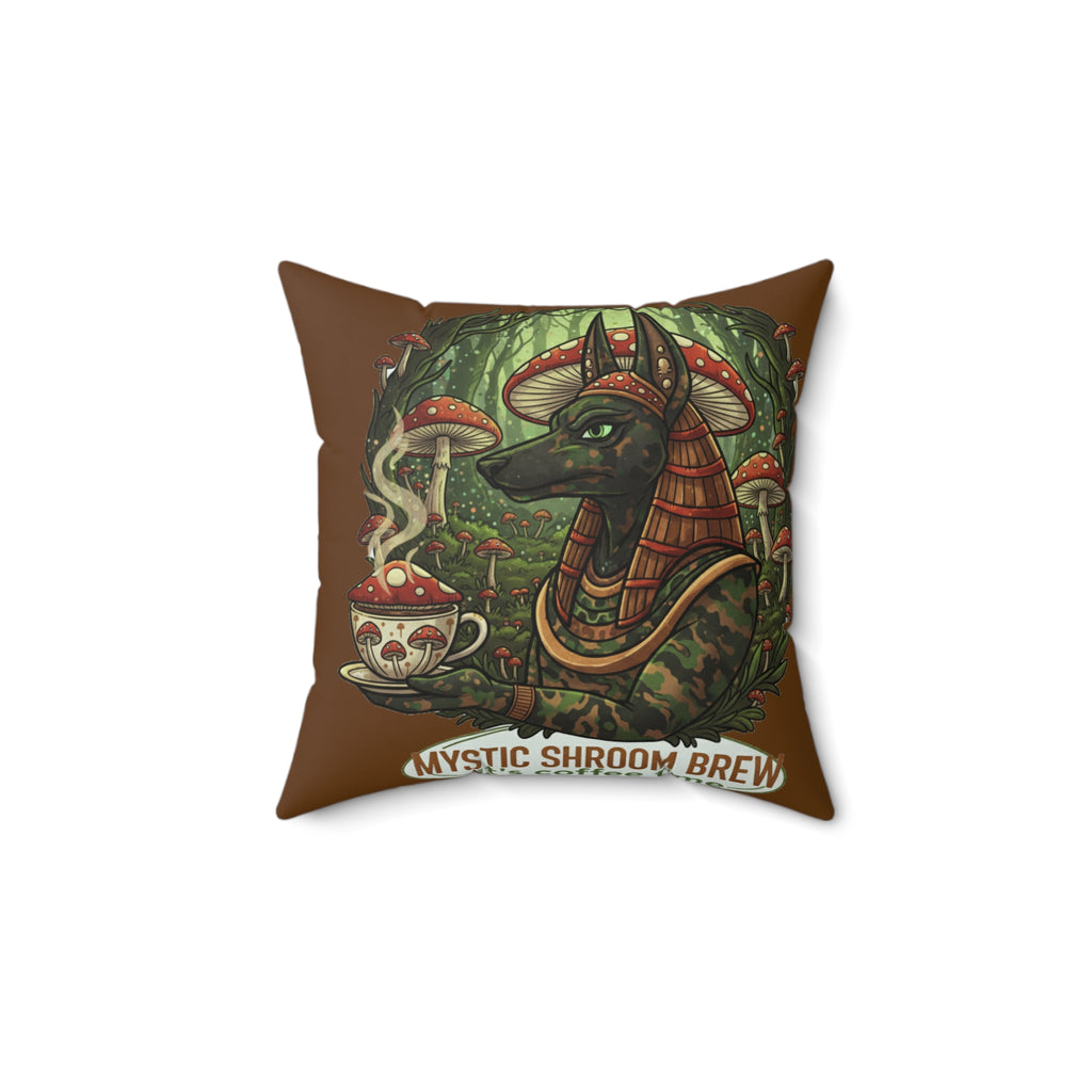 Mystical Animal Square Pillow with Shroom Brew Design, Unique Home Decor, Fantasy Lounge Pillow, Gifts for Nature Lovers, Cozy Accent [...]