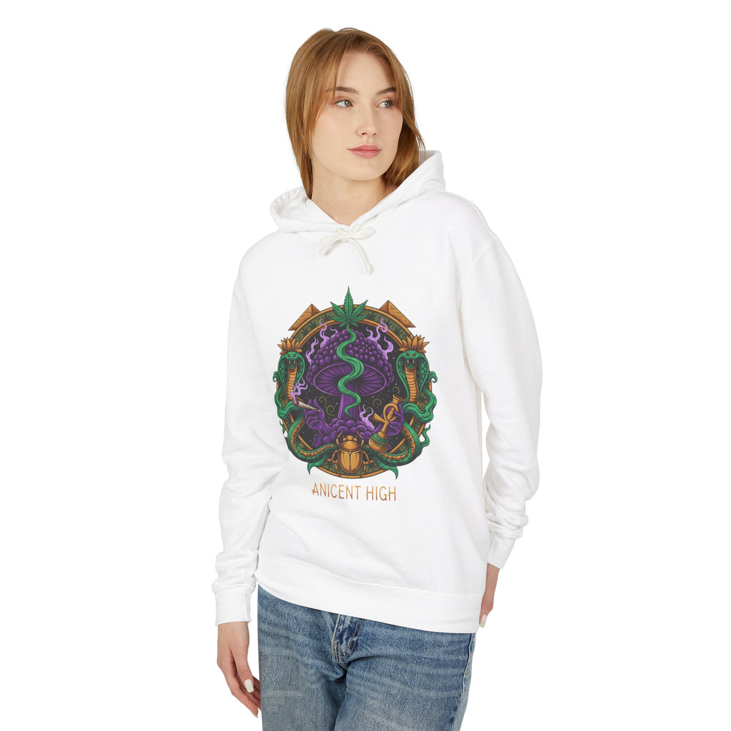 Ancient High Crest Hoodie — Mystic Snake Emblem Hooded Sweatshirt