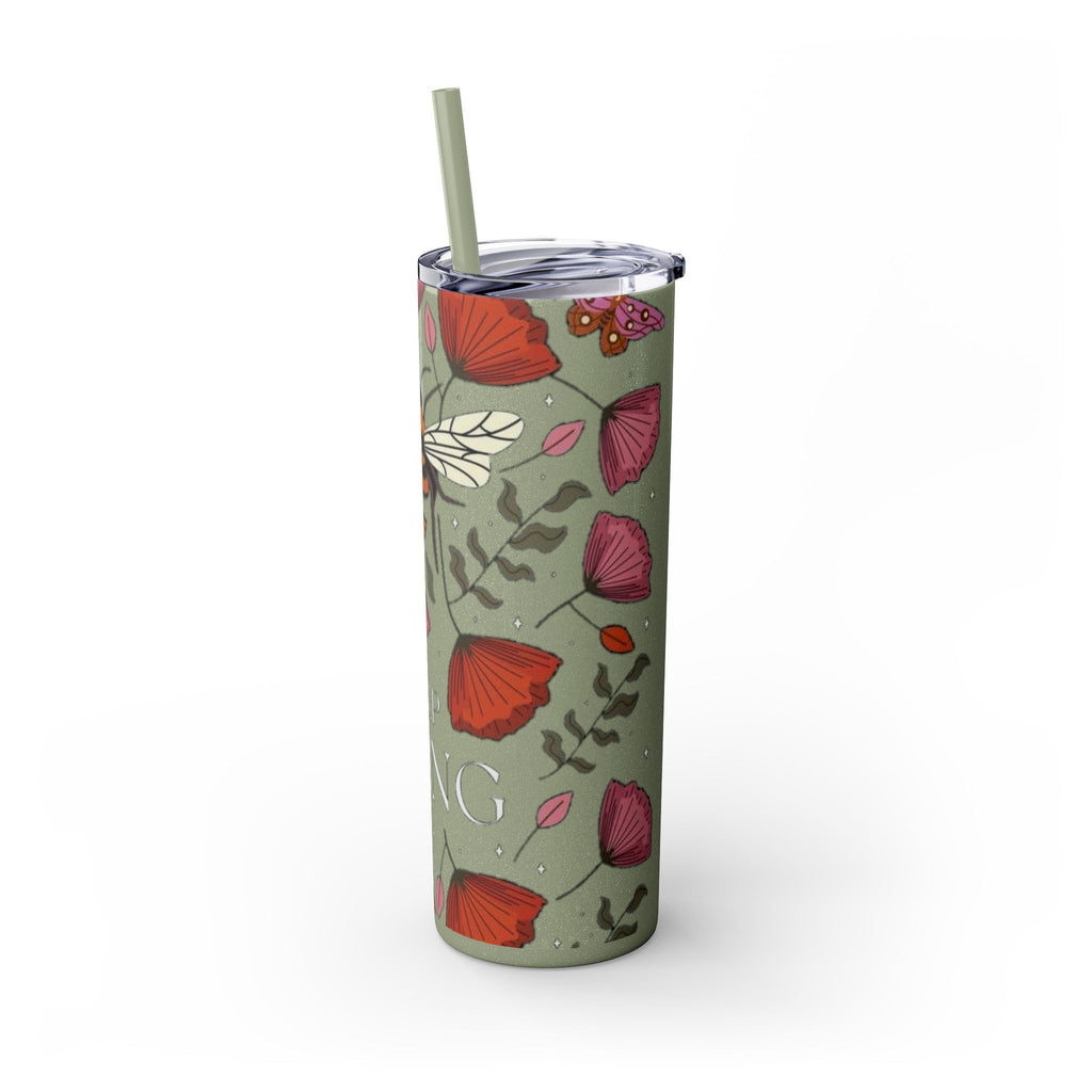 Skinny Tumbler with Straw, 20oz