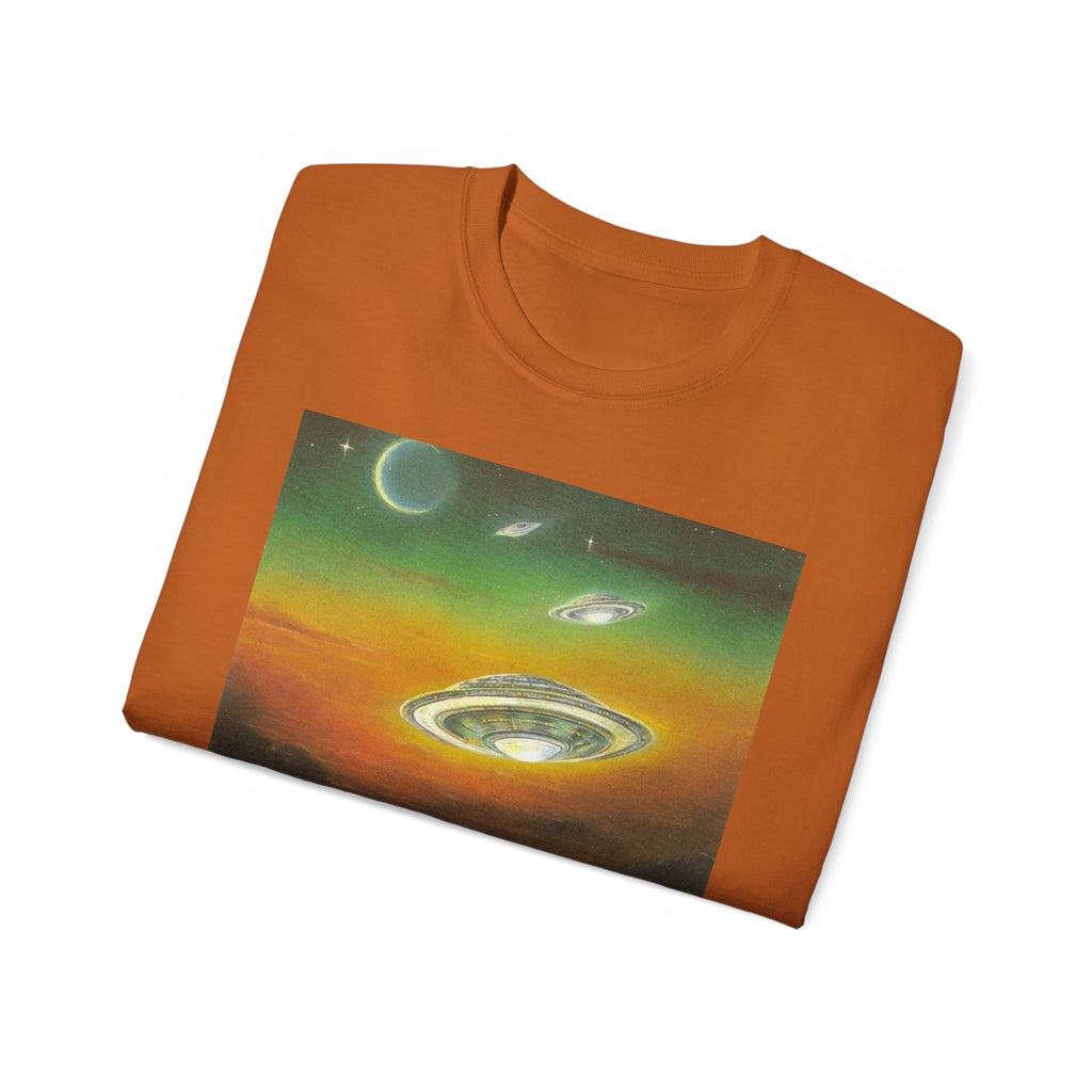 T-Shirt Dolphins UFOs Unisex Tee