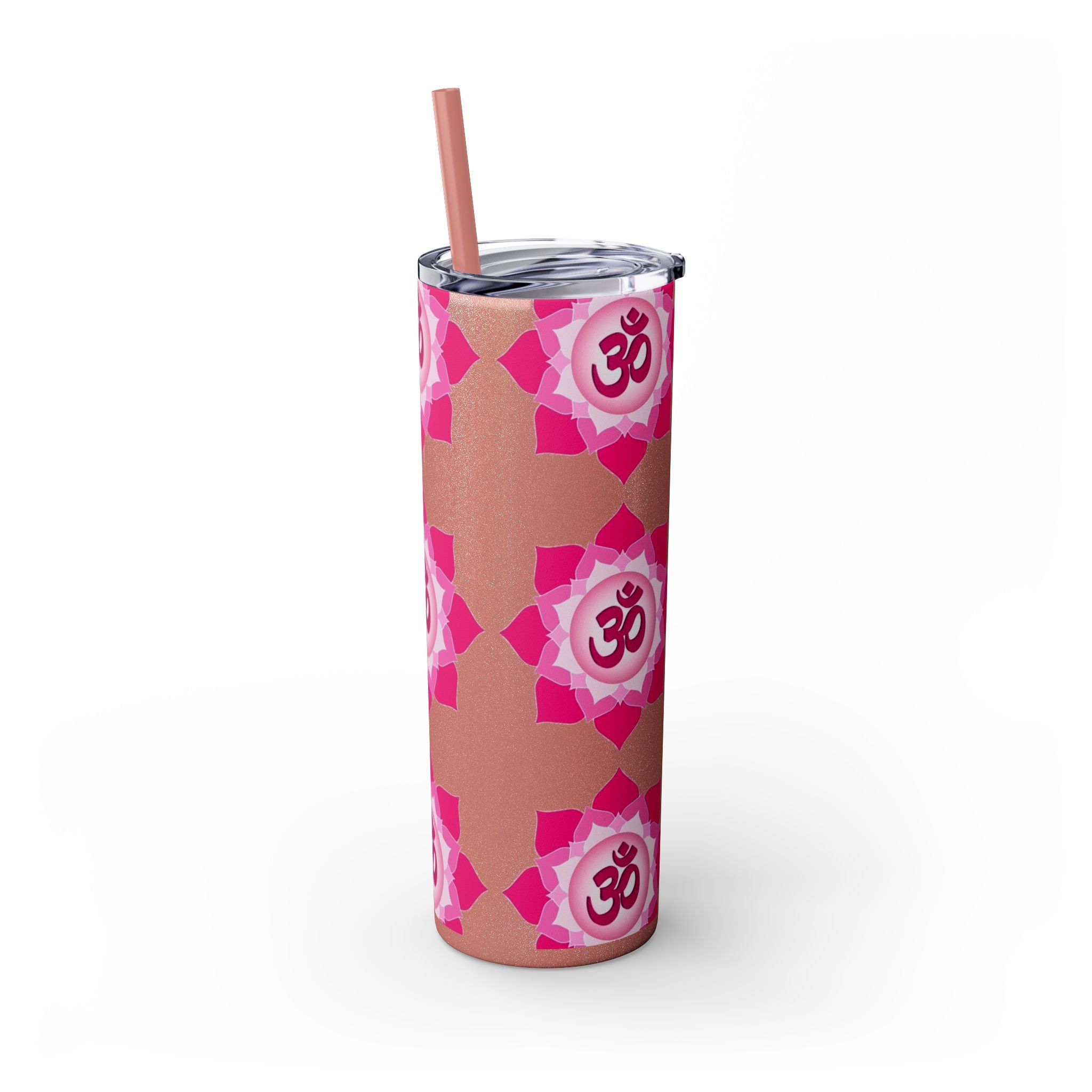 Skinny Tumbler with Straw, 20oz
