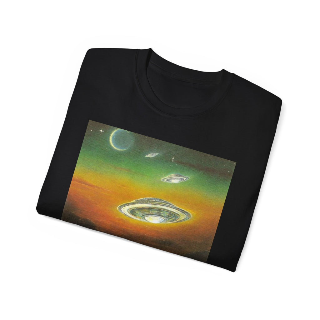 T-Shirt Dolphins UFOs Unisex Tee