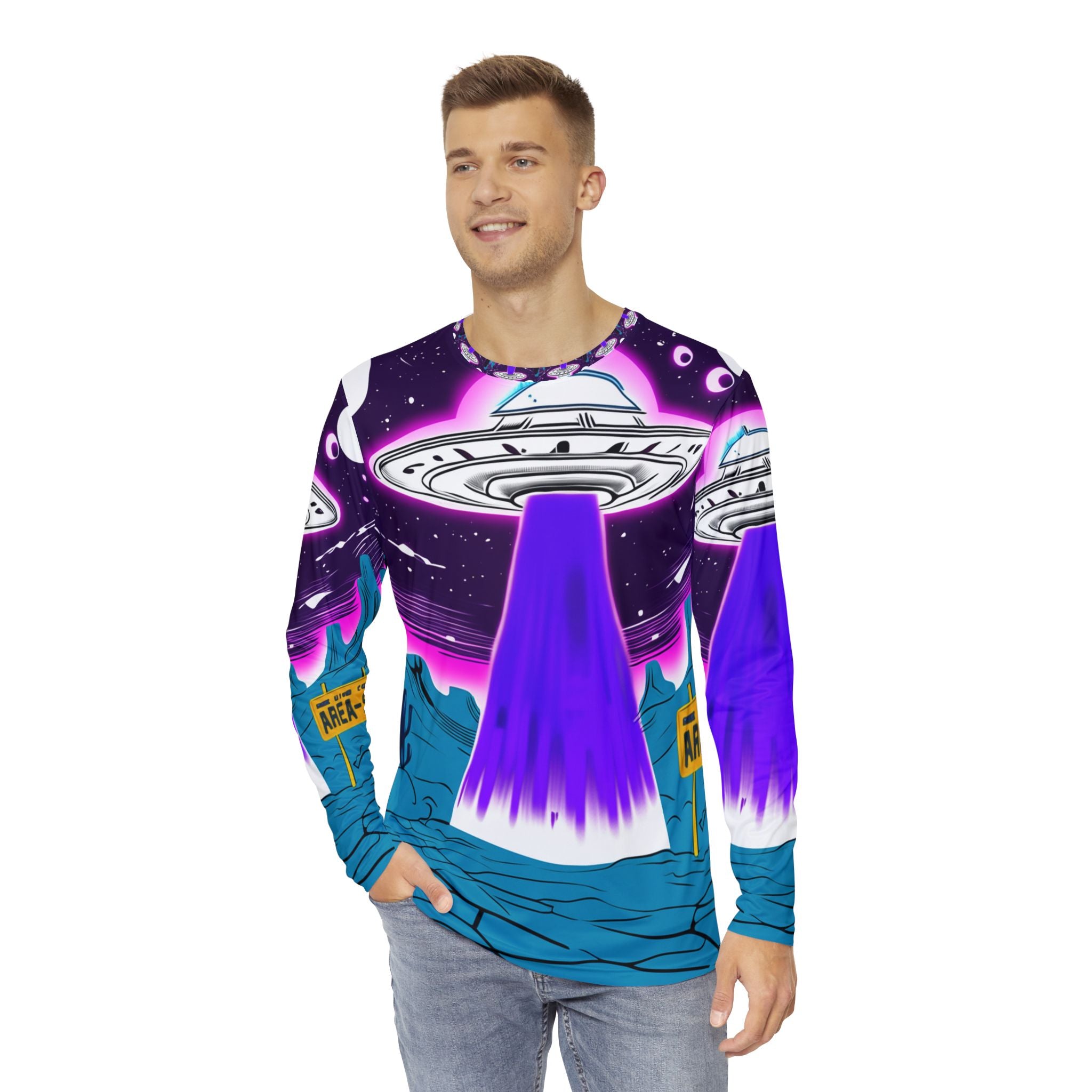 Men's Long Sleeve Shirt (AOP)