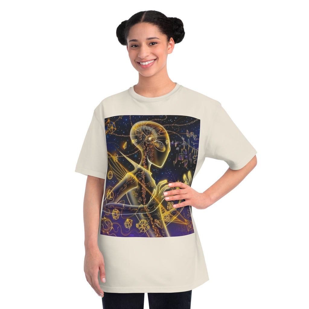 Cosmic Vibes T-Shirt - Alien👽🛸🔖 Design, Unisex Tee, Music Festival Shirt, Gifts for Space Lovers, Casual Wear, Unique Art T-Shirt