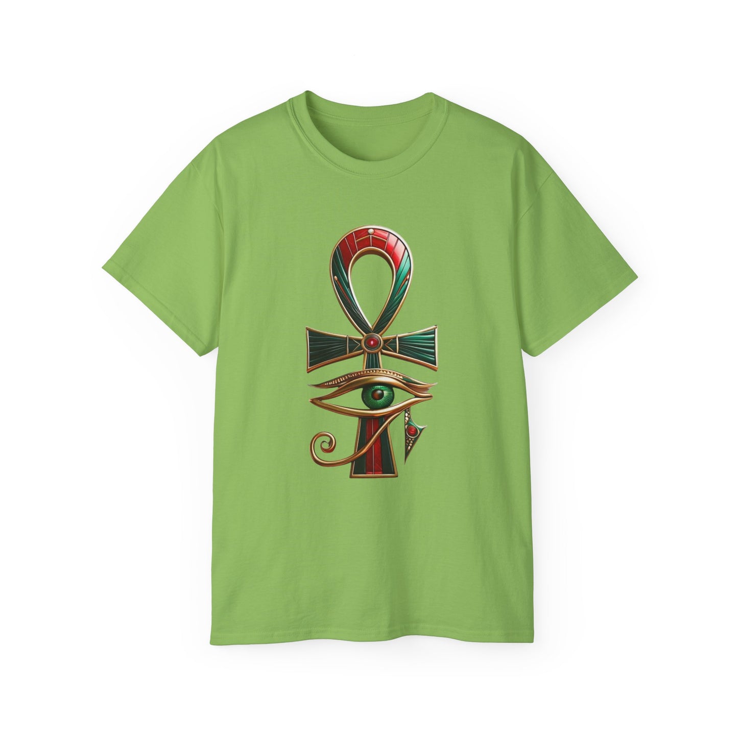 Vintage Egyptian Symbol Tee, Casual Unisex Shirt, Gifts for Historians, Unique Statement Tee, Festival Wear
