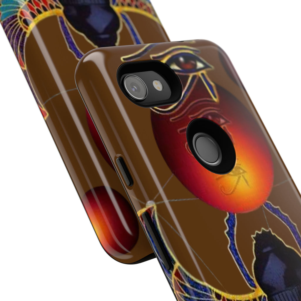 Egyptian Scarab Phone Case | Tough Cases for Unique Style, Protective Cases, Artistic Phone Covers, Gifts for Art Lovers