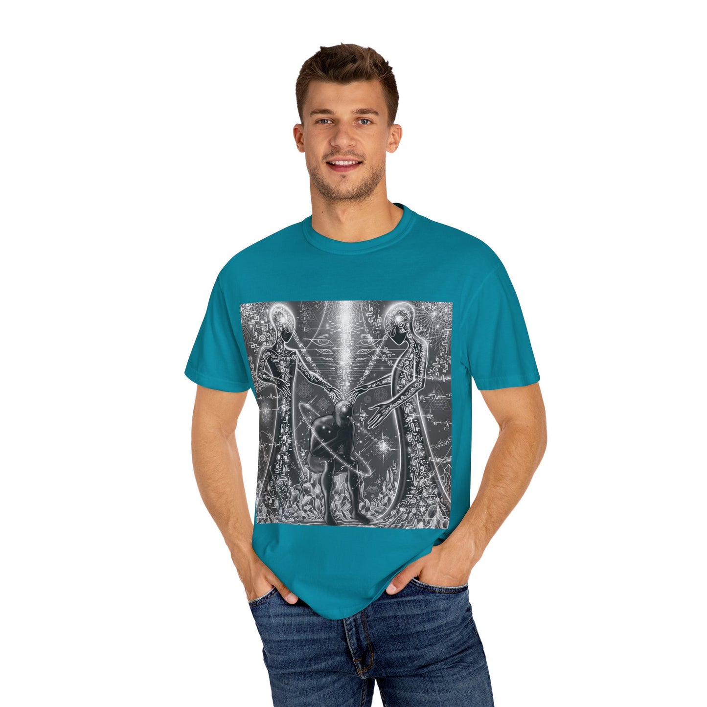 Unisex Garment-Dyed T-shirt👍