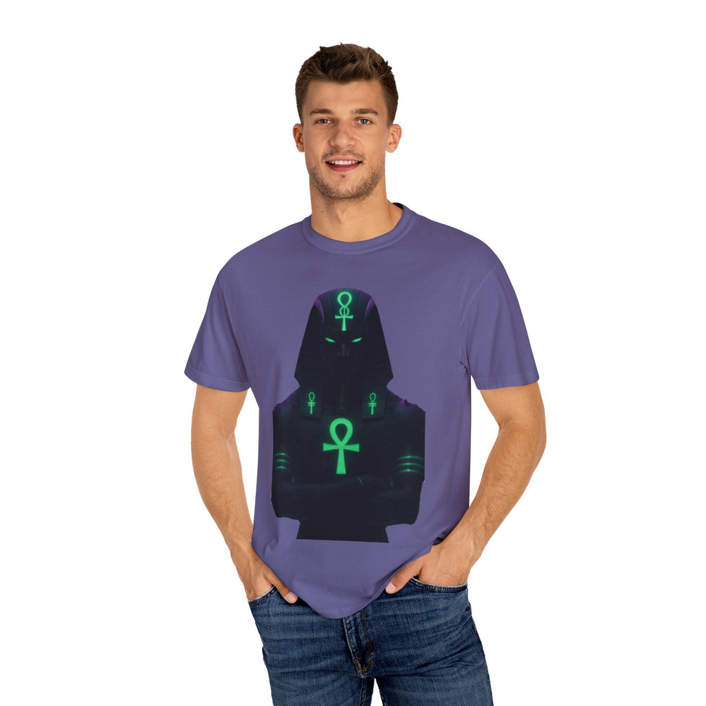 Mystical Ankh Graphic T-Shirt, Unisex Tee, Spiritual Gift, Unique Fashion, Festival Wear, Everyday Comfort