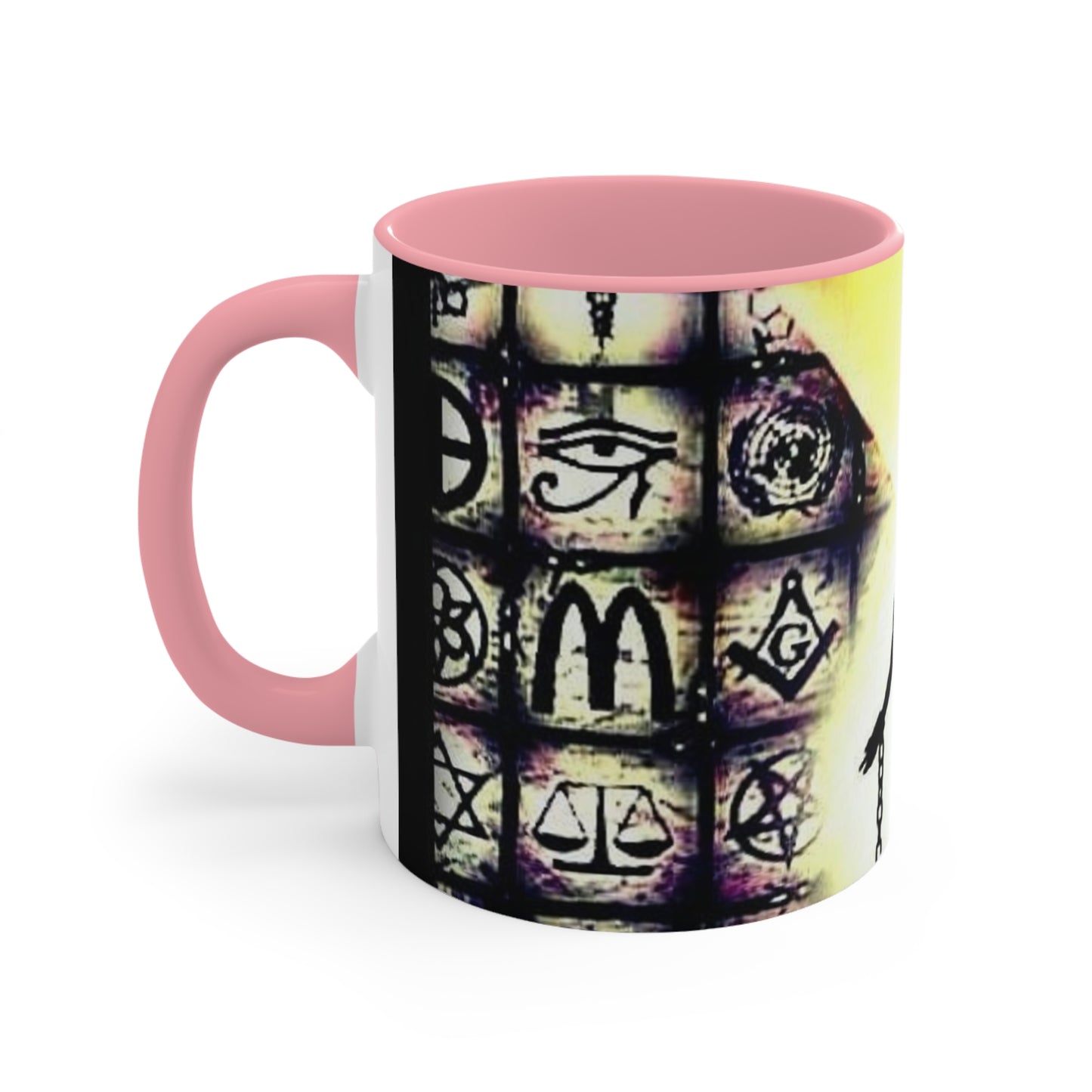 Mystical Accent Mugs - Chakra and Symbol Design for Spiritual Awakening