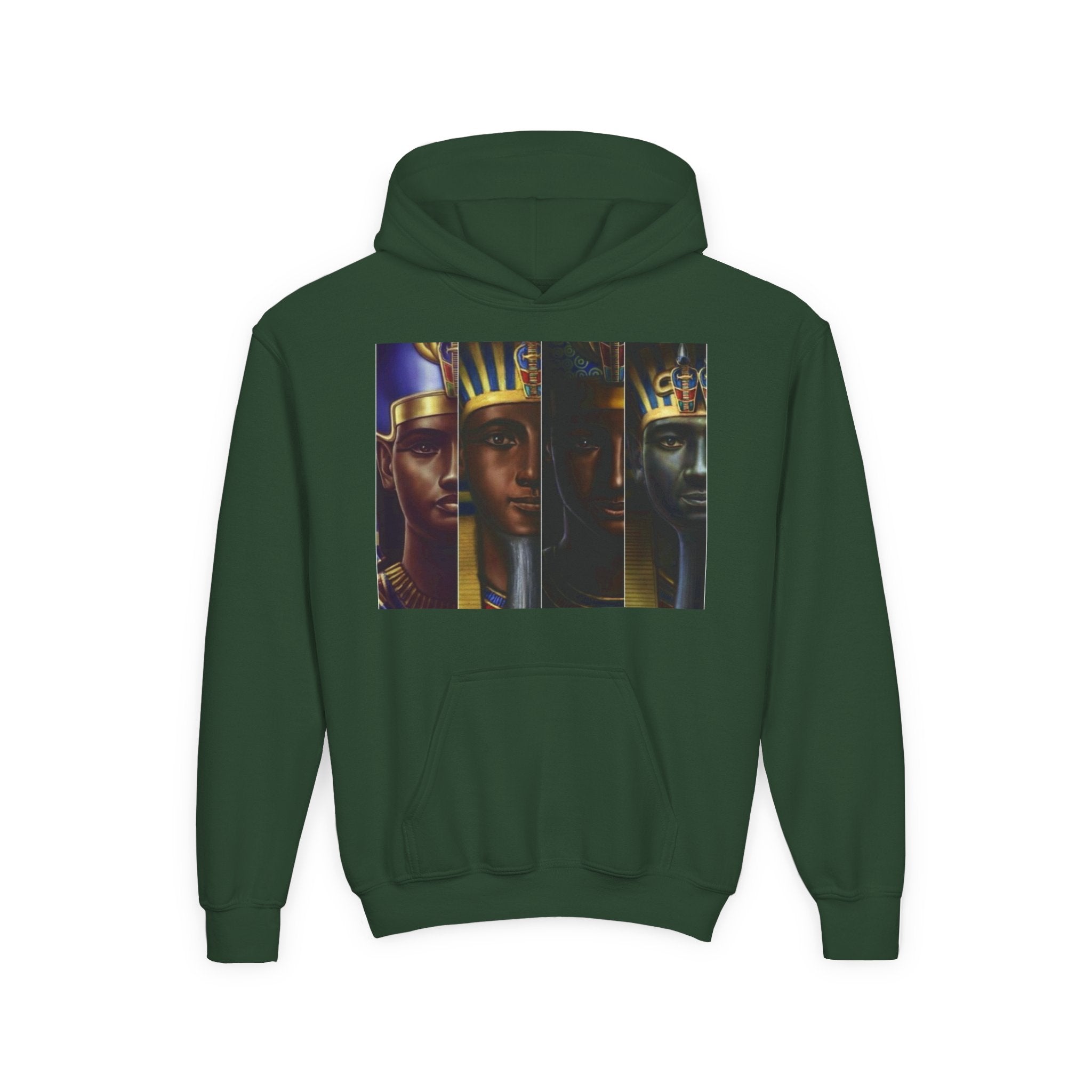Egyptian Kings Youth Hooded Sweatshirt - Stylish and Comfortable