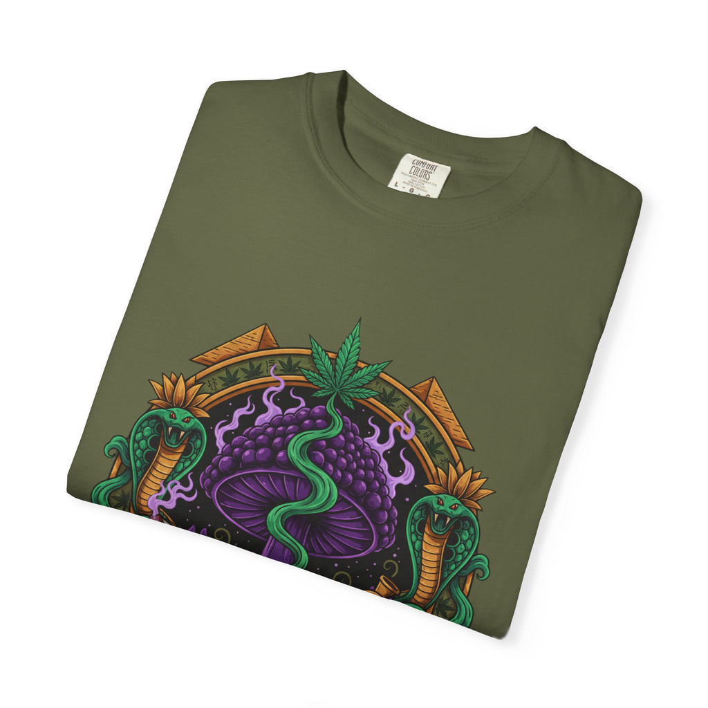 Ancient High T-Shirt — Mystical Snake & Egyptian Scarab Graphic Tee