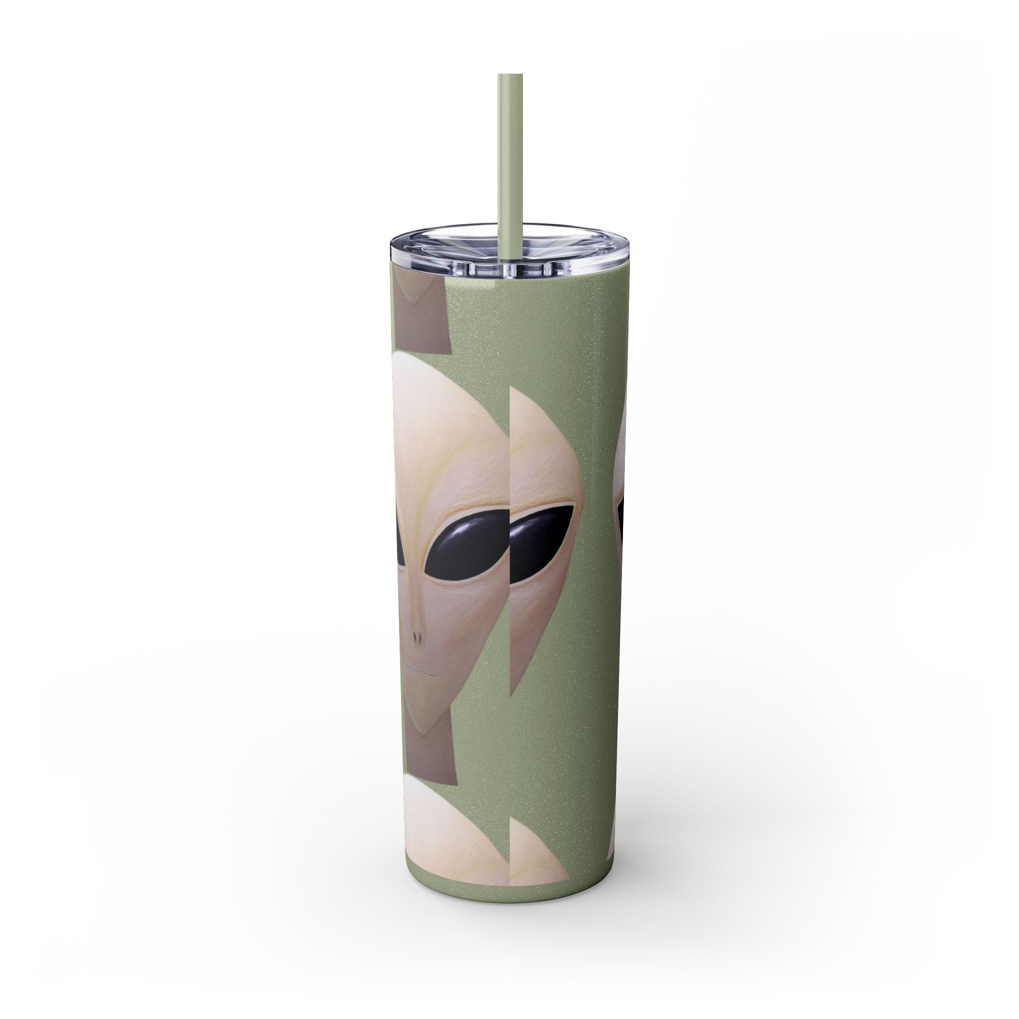 Skinny Tumbler with Straw, 20oz