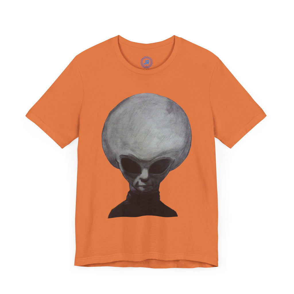 Alien Graphic Tee, Cool Casual Shirt, Unisex T-Shirt, Gift for Nerds, Sci-Fi Fashion