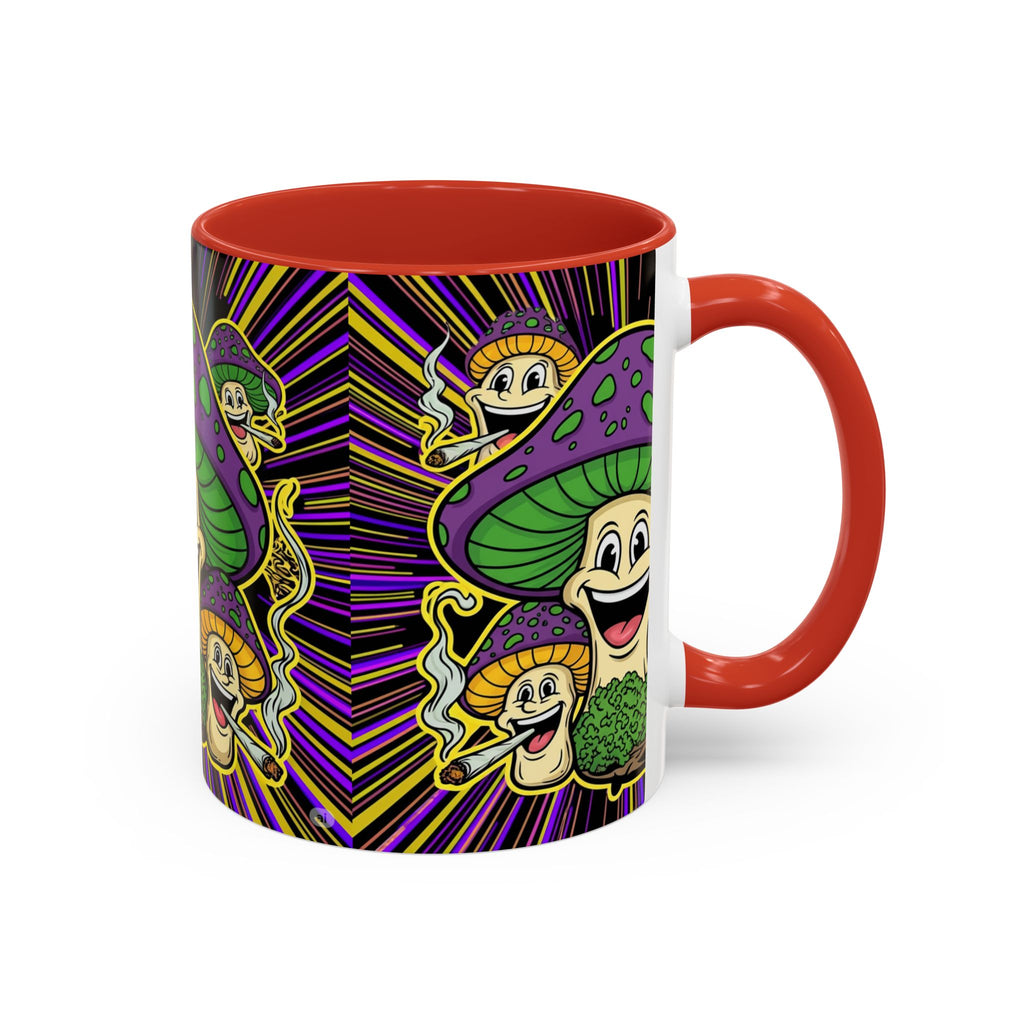 Whimsical Mushroom Coffee Mug, Perfect for Garden Lovers, Quirky Gift for Friends, Fun Coffee Cup, Home & Garden Decor