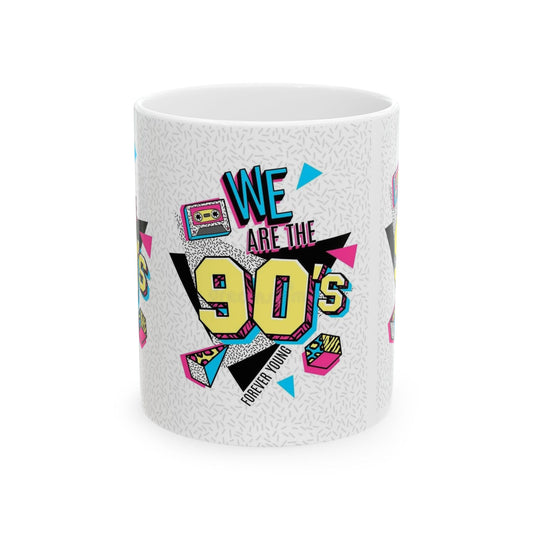 90's Nostalgia Ceramic Mug - Retro Fun for Coffee Lovers