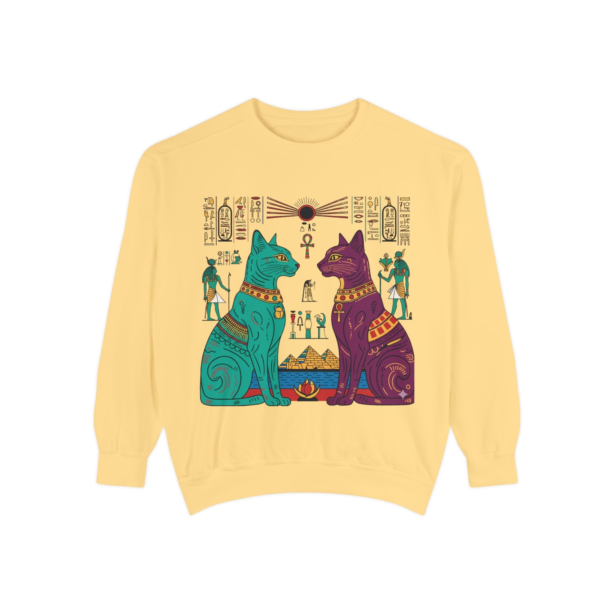 Egyptian cats Sweatshirt