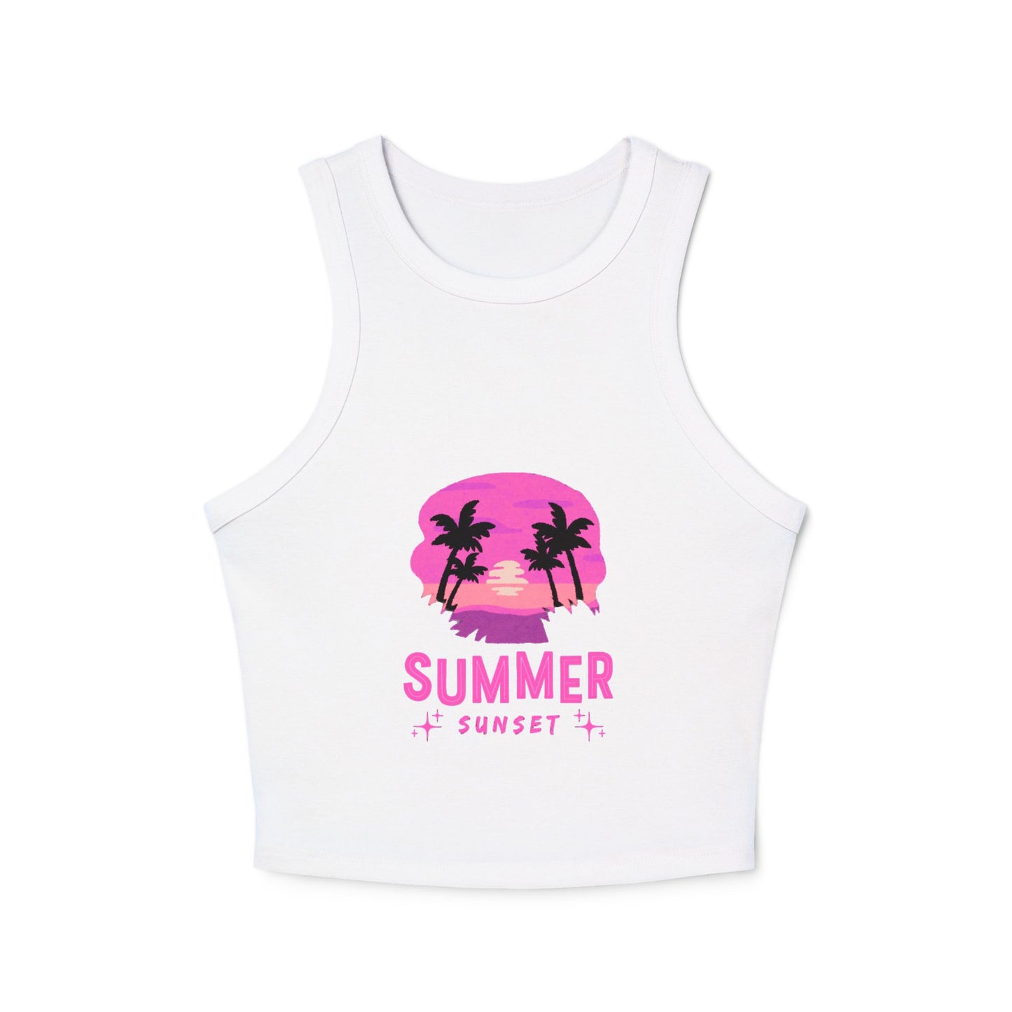 Women's Micro Rib Racer Tank Top