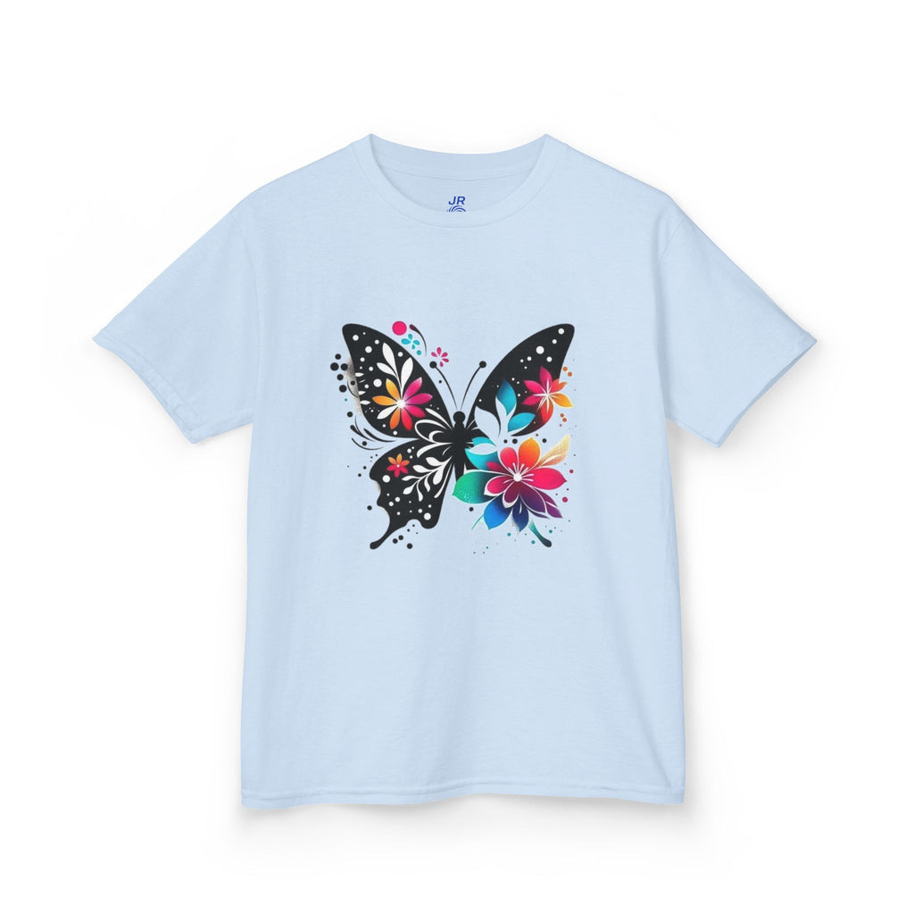 Colorful Butterfly Kids T-Shirt, Fun Summer Tee, Gift for Kids, Cute Butterfly Design, Toddler Summer Apparel, Artful Kids Wear