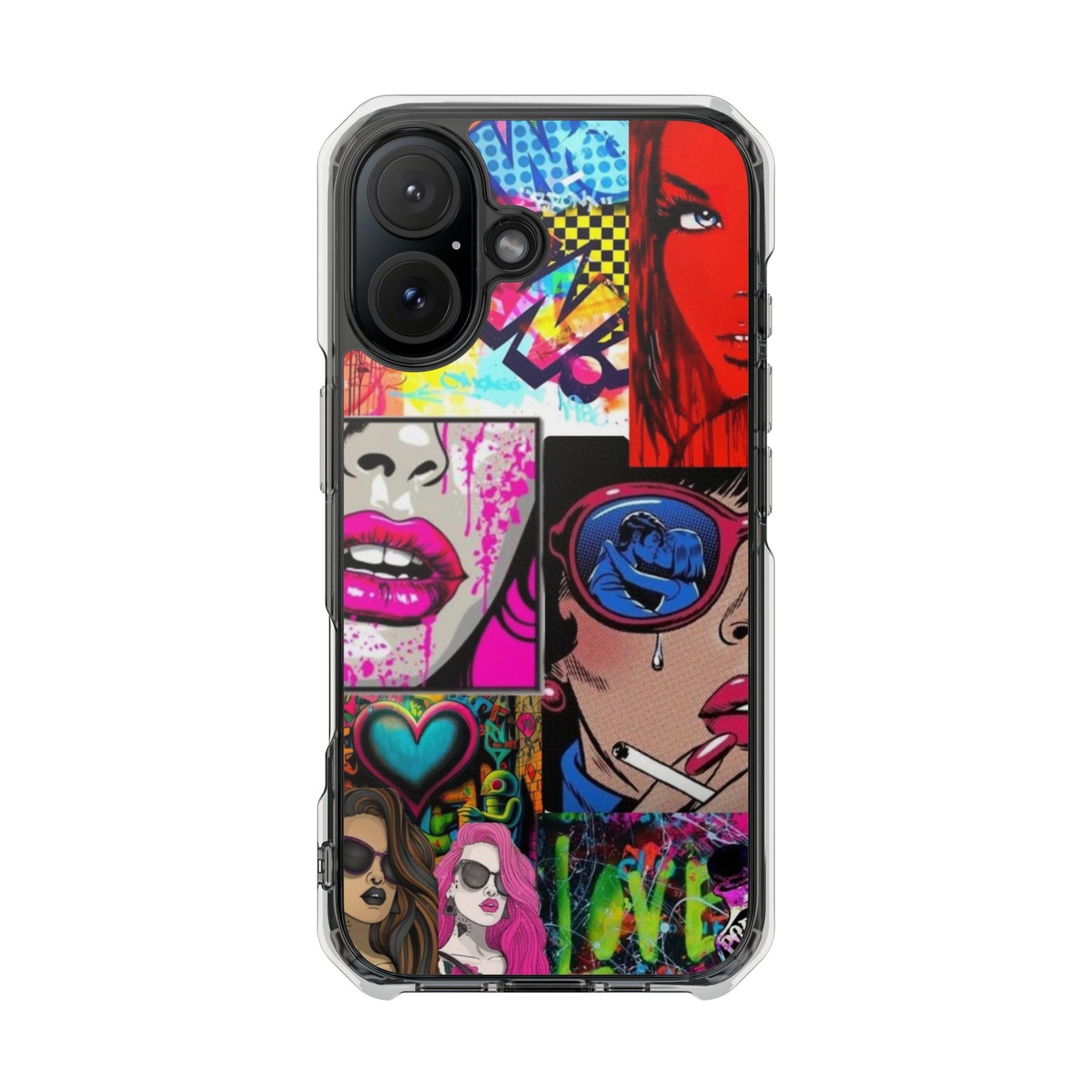 Magnetic Clear Impact Cases