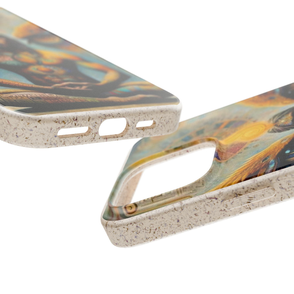 Eco-Friendly Biodegradable Phone Case with Spiritual Design