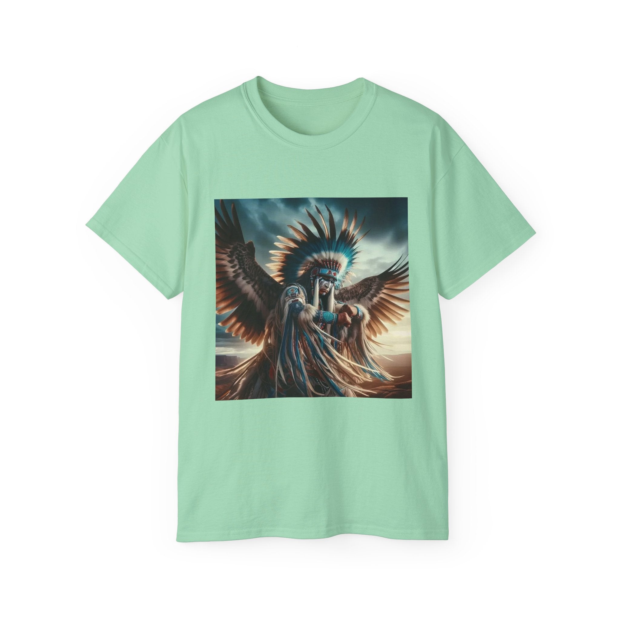 Fantasy Art Unisex Ultra Cotton Tee - Ethereal Angel Design