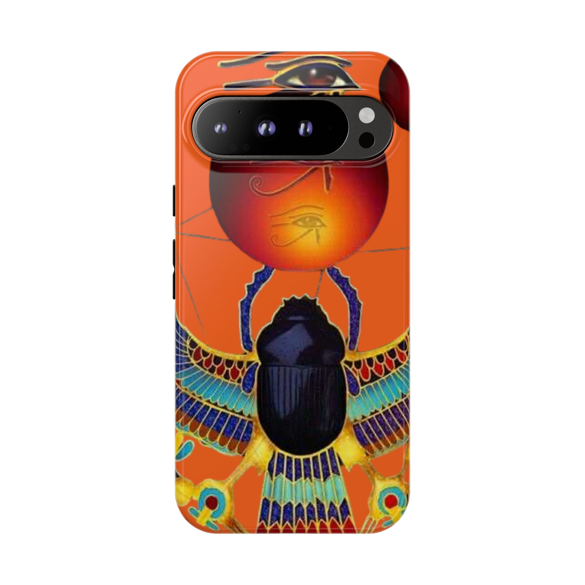 Egyptian-Inspired Phone Case, Tough Phone Cover, Unique Protective Case, Gift for Her, Vibrant Egyptian Art