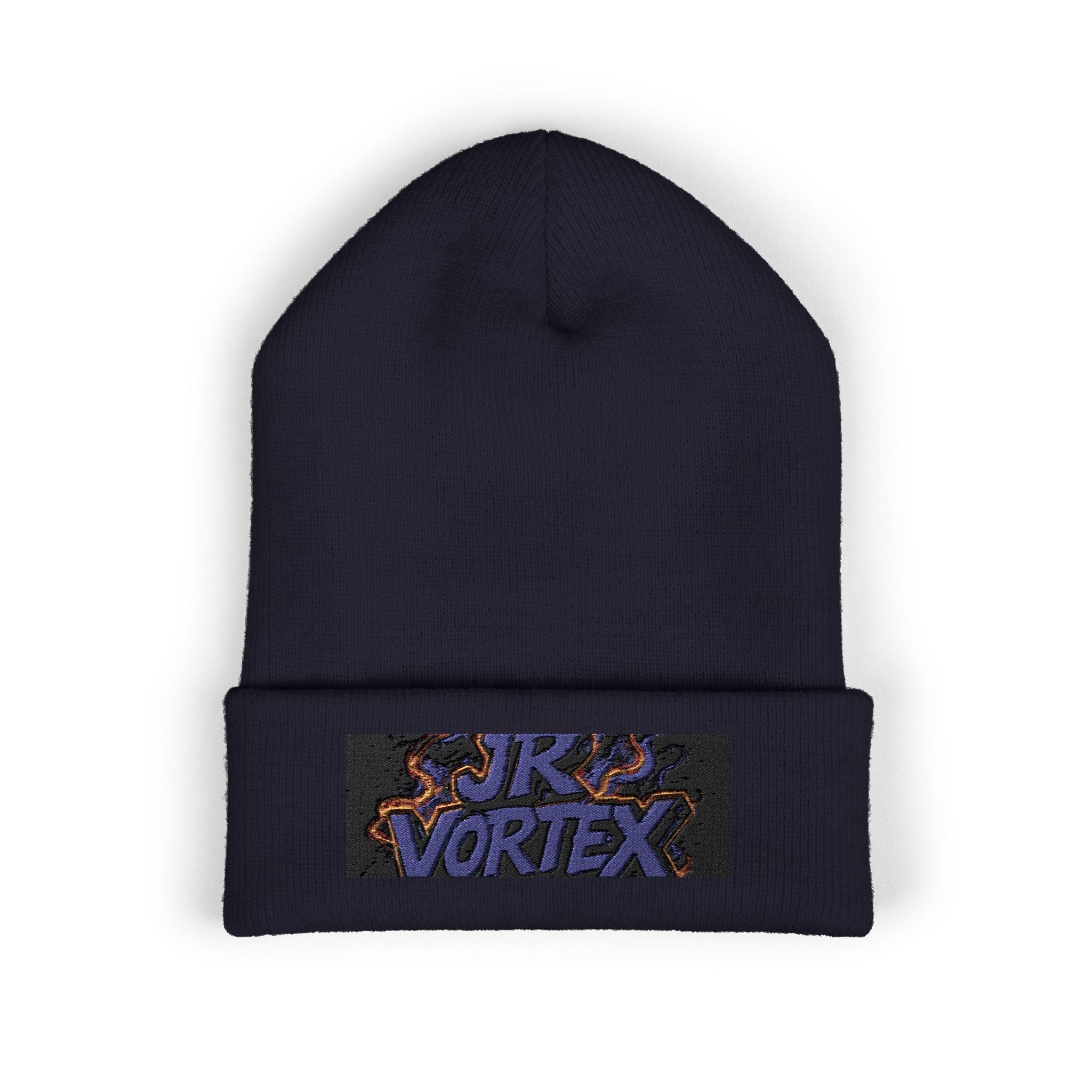 Beanie Hat Embroidered with JR Vortex Design
